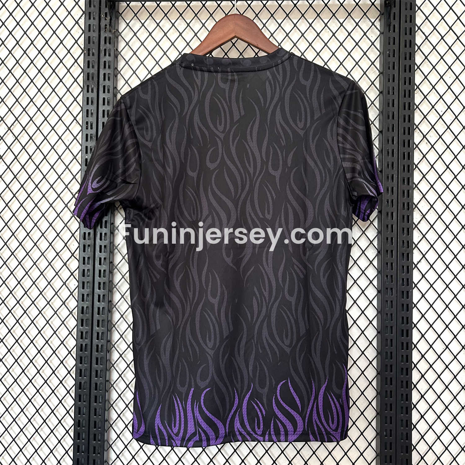 Funinjersey-Japan 25-26 Purple NARUTO 20th Anniversary Black Special Jersey - Fans Version