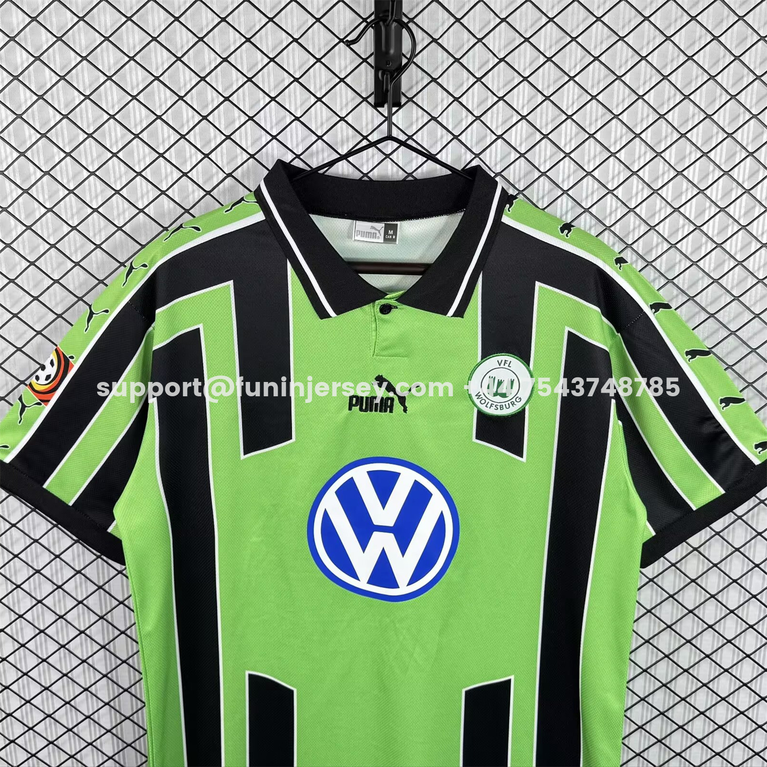 Funinjersey-Retro Wolfsburg 1999-00 Away Jersey