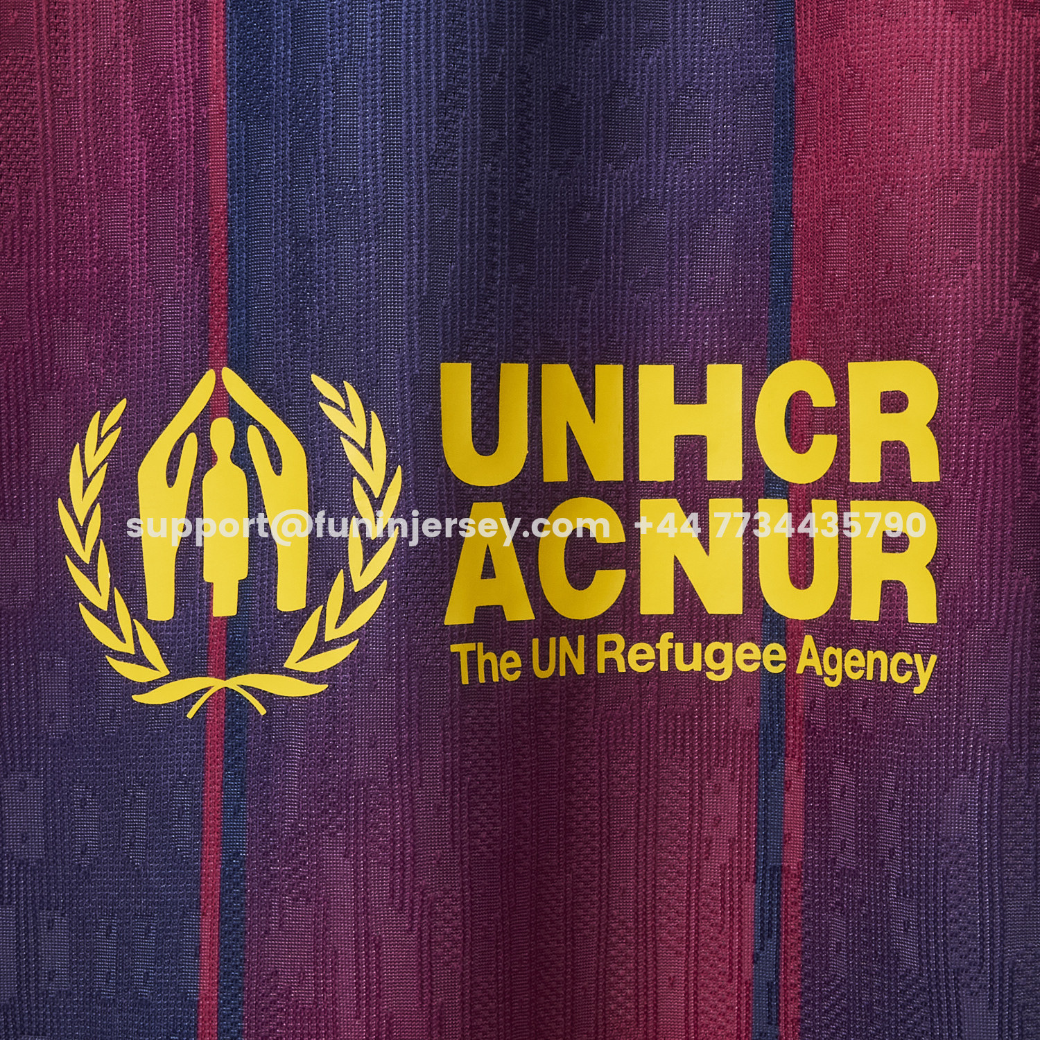 Funinjersey-Barcelona 25-26 Ed Sheeran Home Special Jersey - Player Version