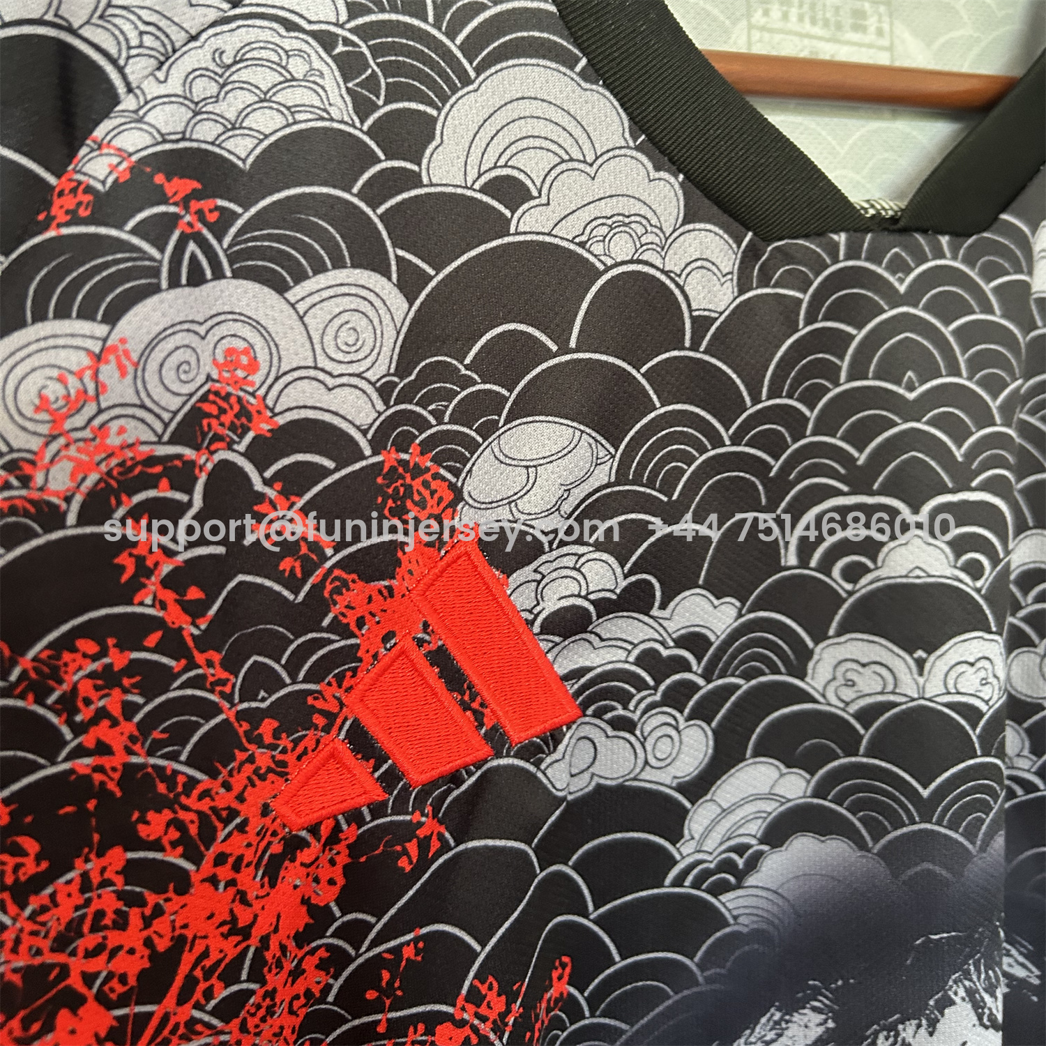 Funinjersey-Japan 25-26 Mount Fuji Eruption Special Jersey - Fans Version