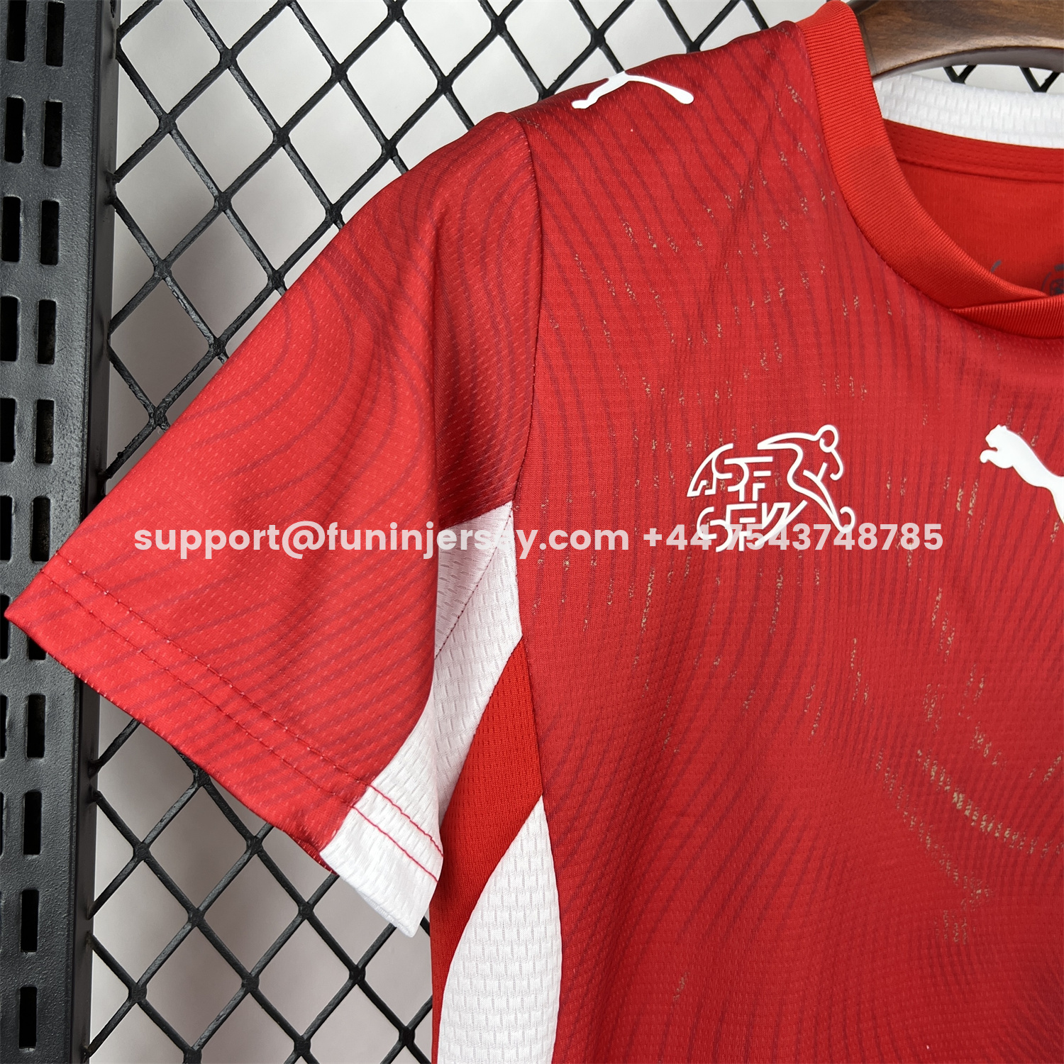 Funinjersey-Switzerland 2026 Home Kids Kit