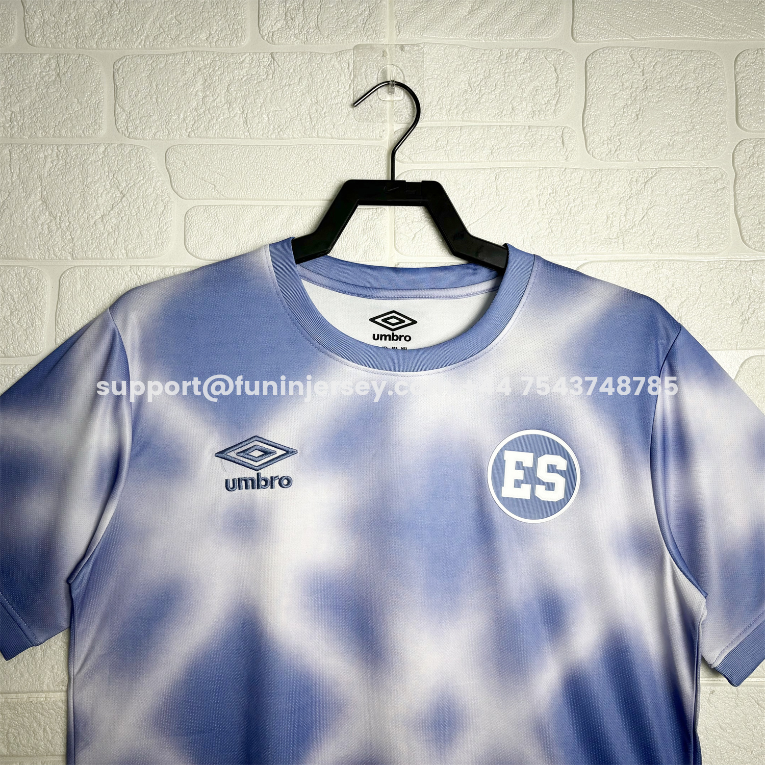 Funinjersey-El Salvador 2025-26 Blue Pre-Match Jersey - Fans Version