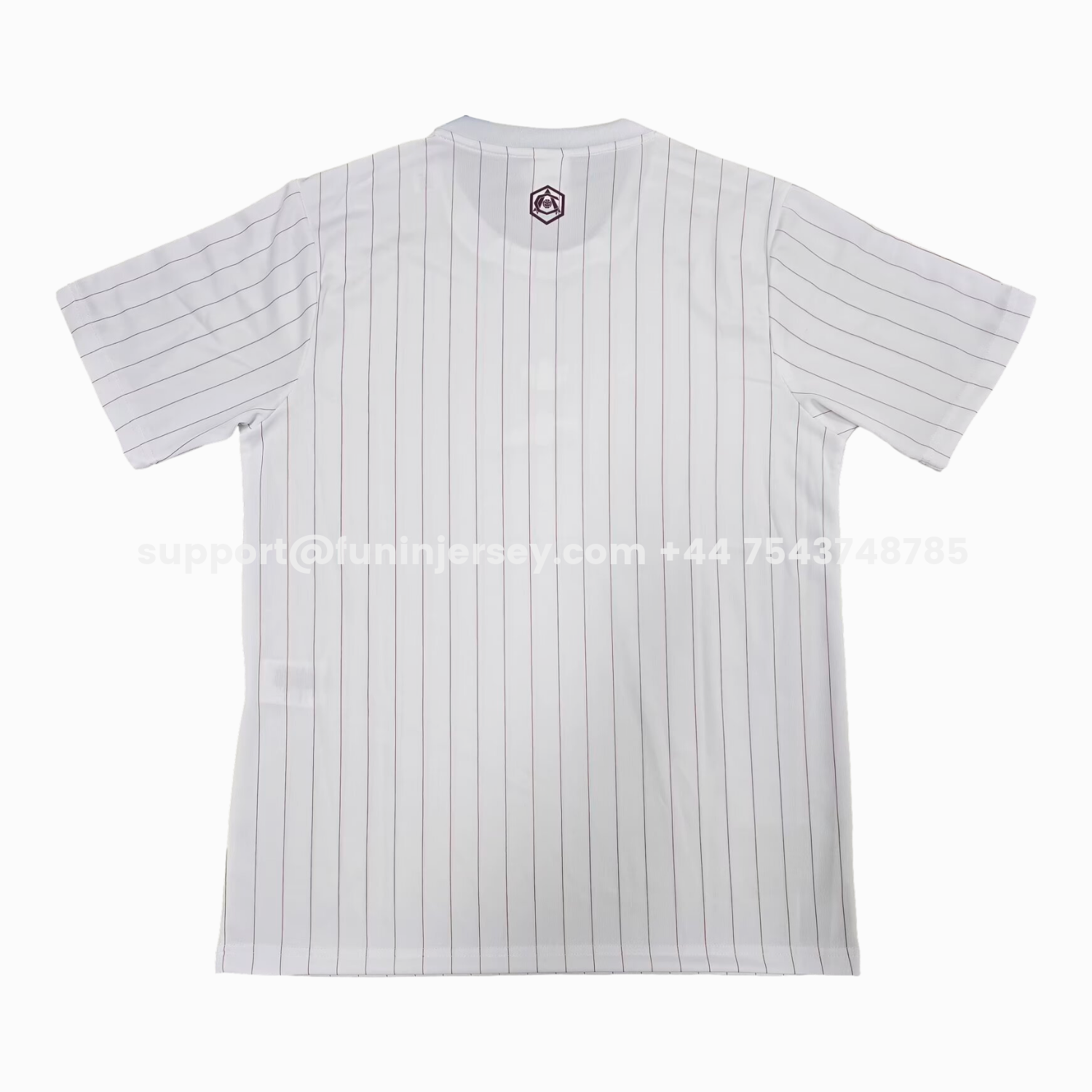 Funinjersey-Arsenal 25-26 Trefoil White Travel Jersey - Fans Version