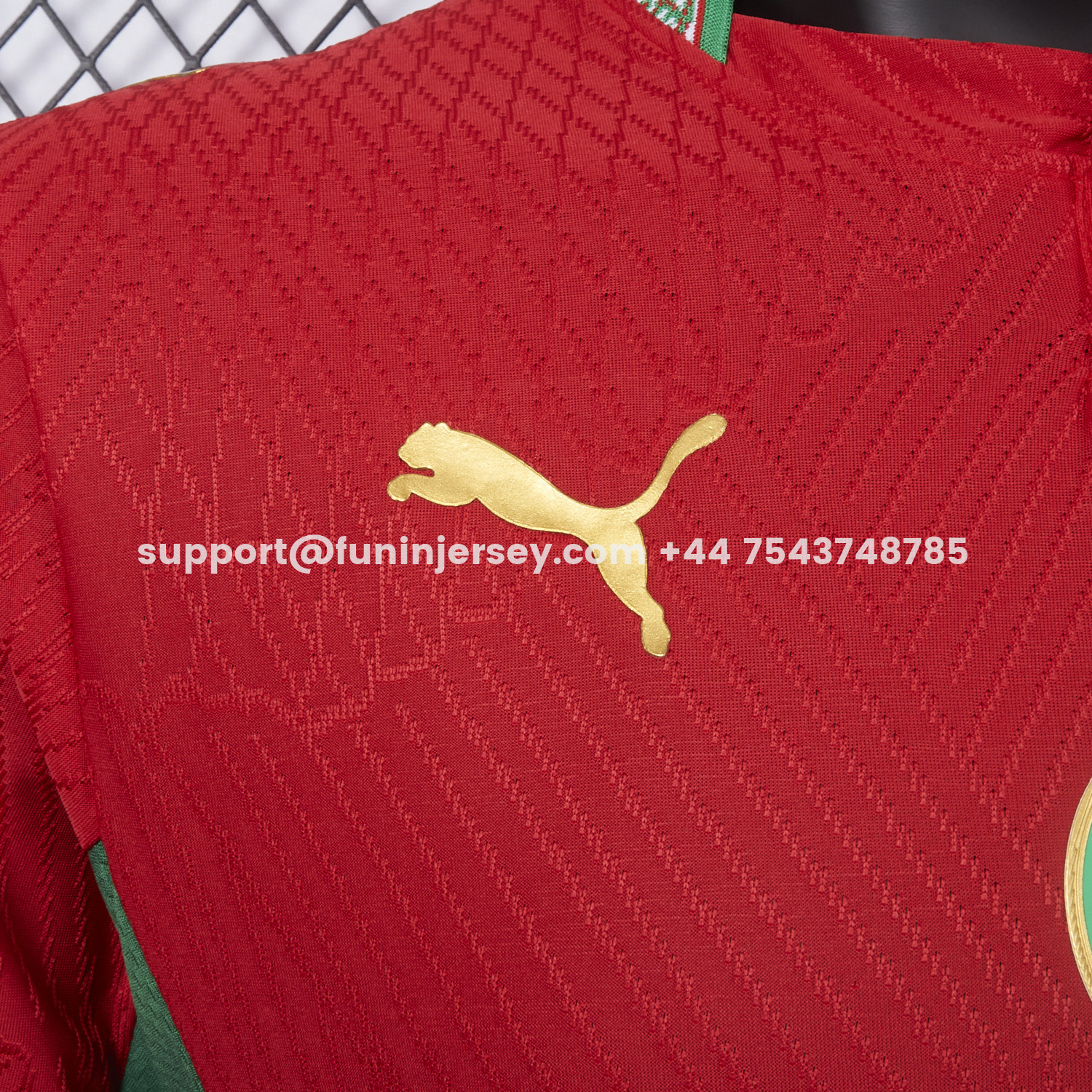 Funinjersey-Morocco 2026 Home Jersey - Player Version