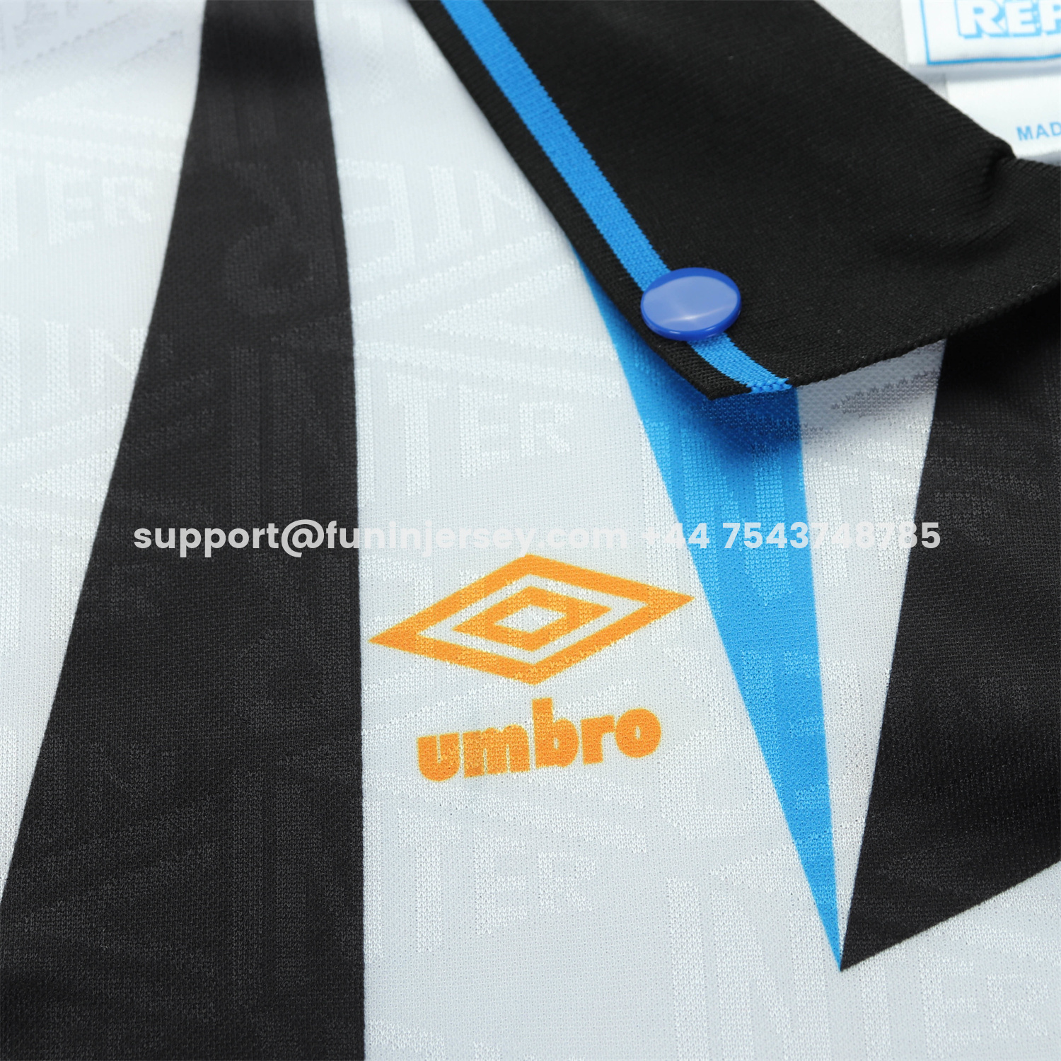 Funinjersey-Retro Inter Milan 1992-93 Away Kids Kit