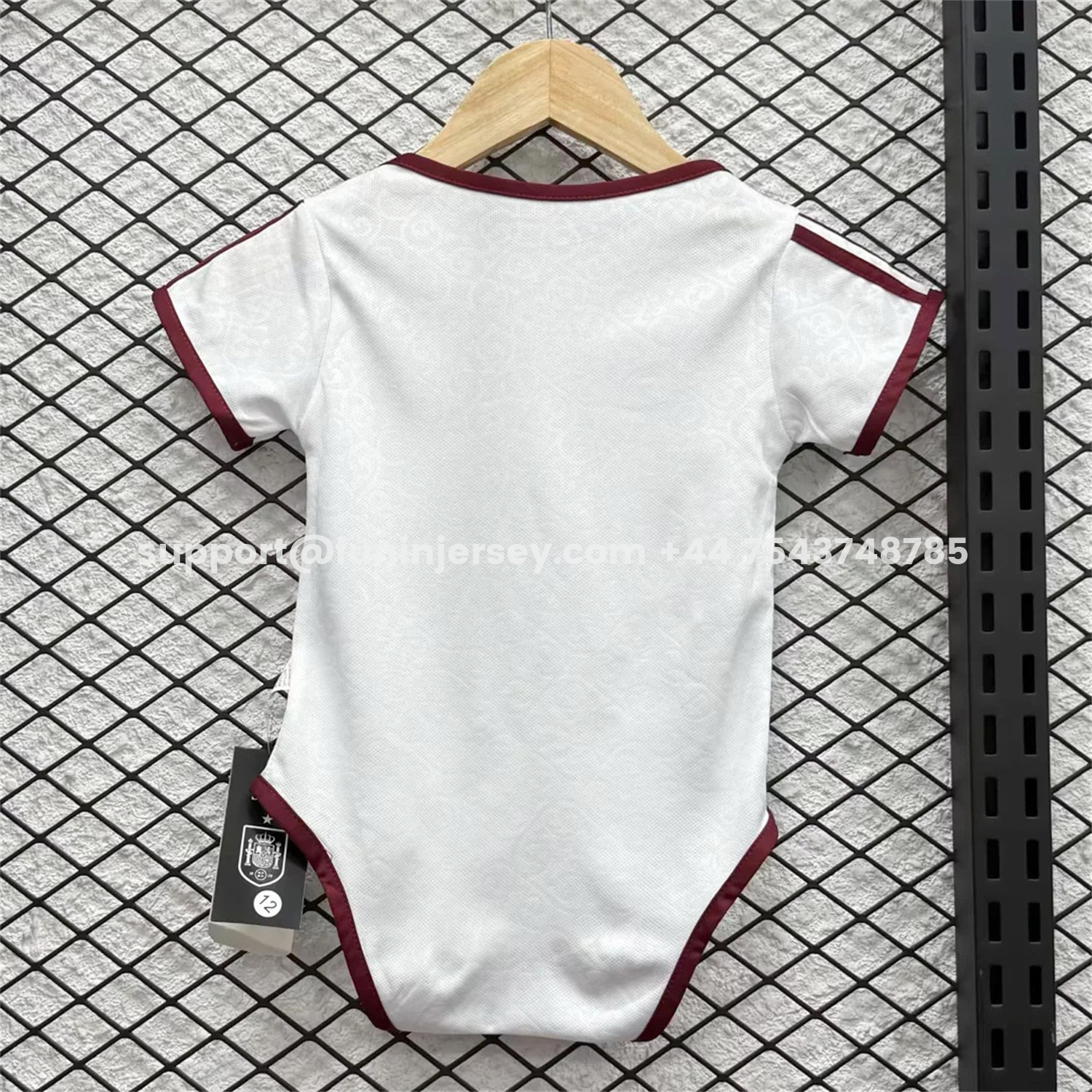 Funinjersey-Spain 2026 Away Baby Crawling Suit