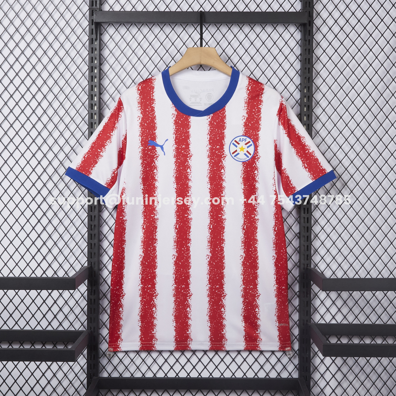 Funinjersey-Paraguay 2026 Home Jersey - Fans Version
