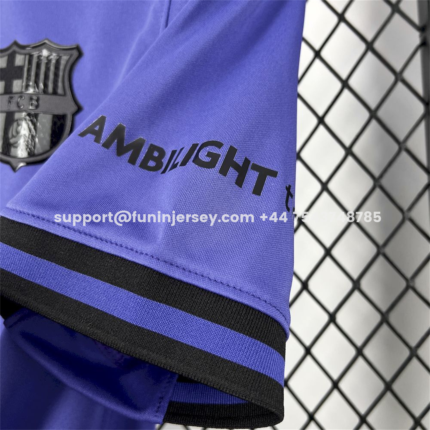 Funinjersey-Barcelona 25-26 KB Purple Special Jersey - Fans Version