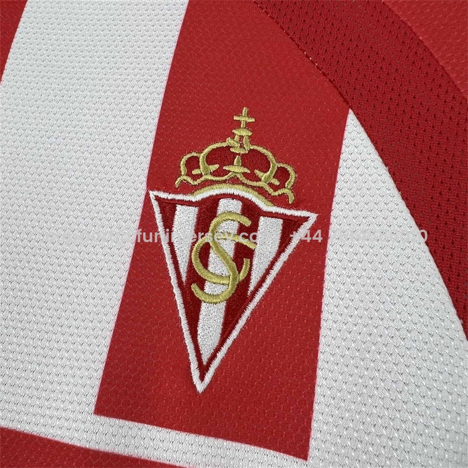Funinjersey-Retro Sporting de Gijon 2008-09 Home Jersey