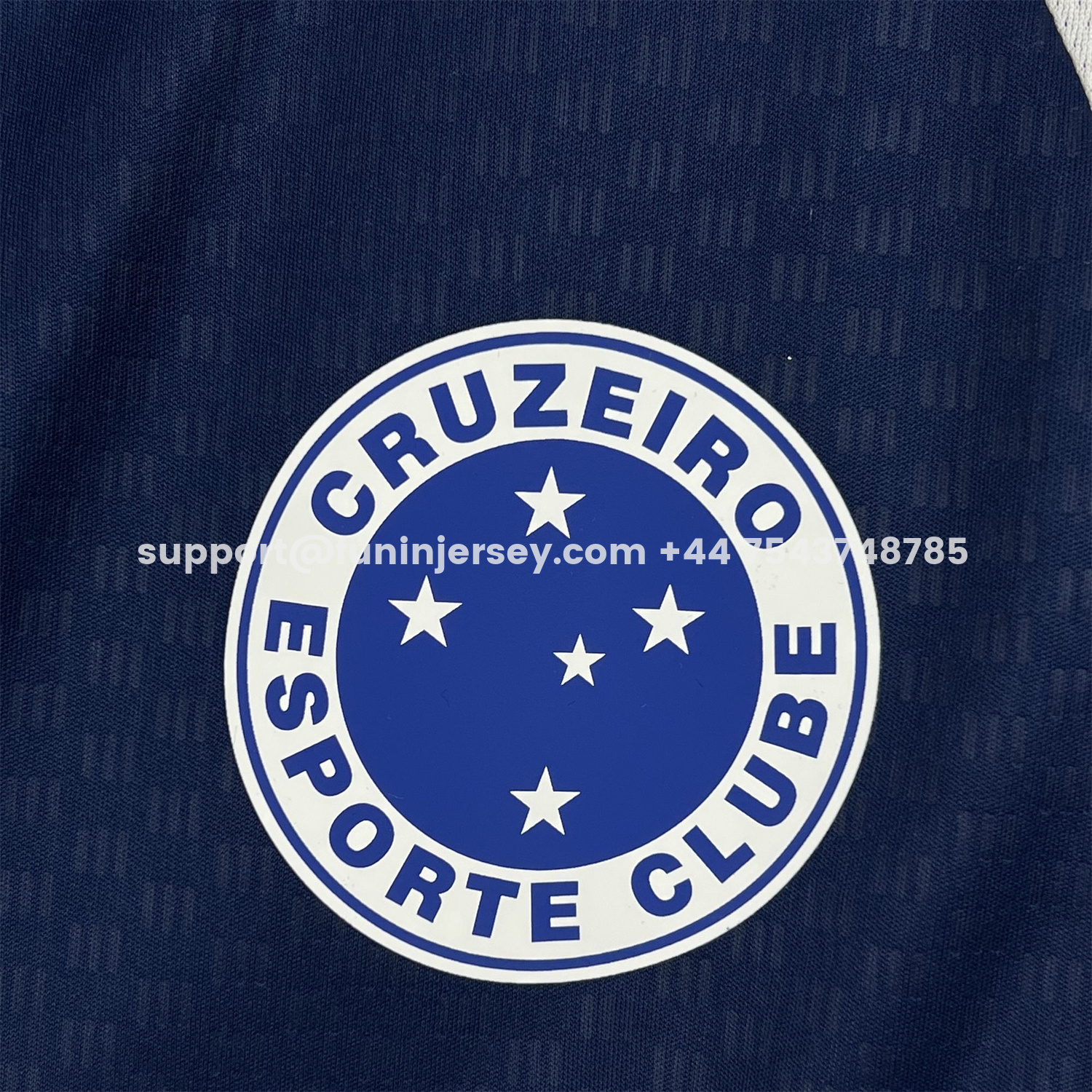 Funinjersey-Cruzeiro 25-26 Pre-Match Dark Blue Training Vest - Fans Version