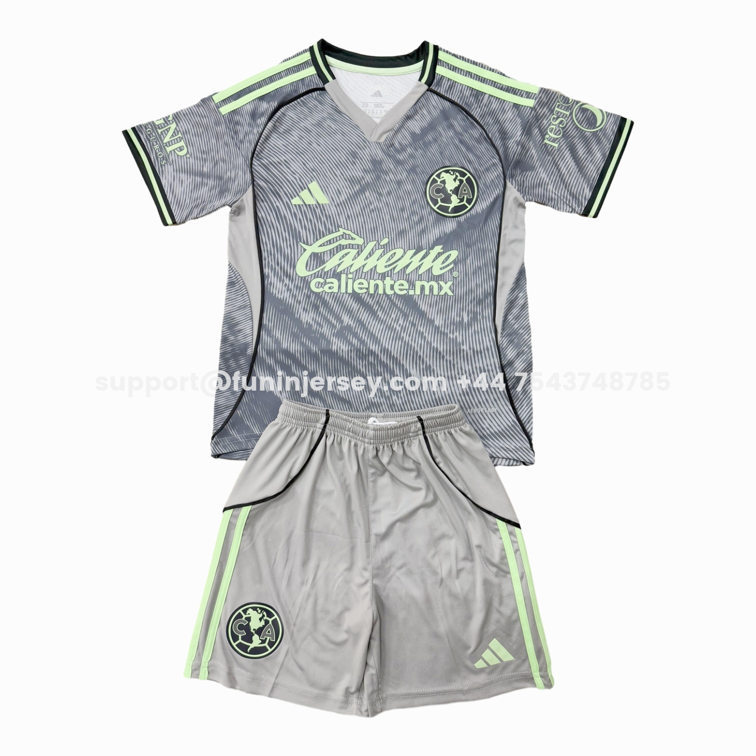 Funinjersey-Club América 25-26 Third Men's Adult Jersey Set - Fans Version