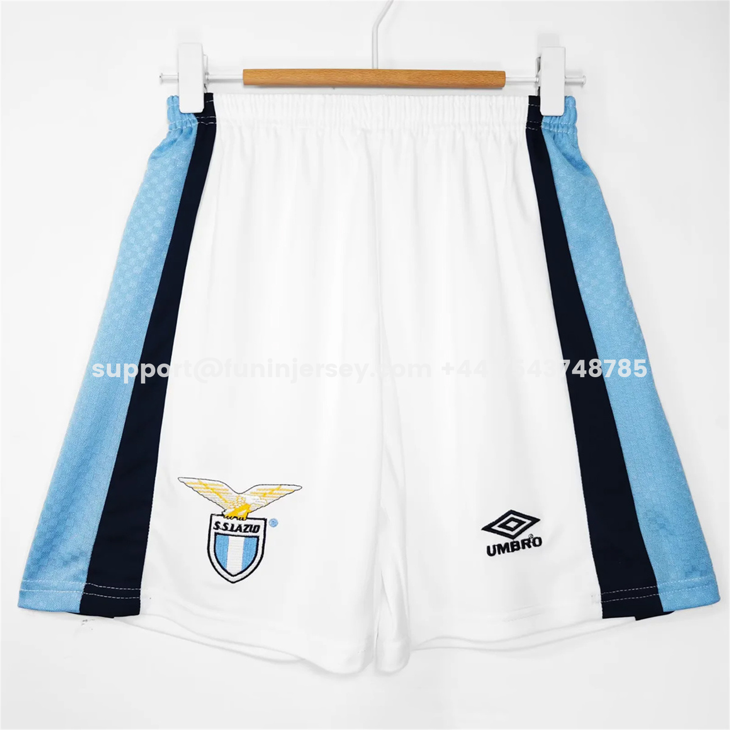Funinjersey-Retro Lazio 1996-97 Home Shorts