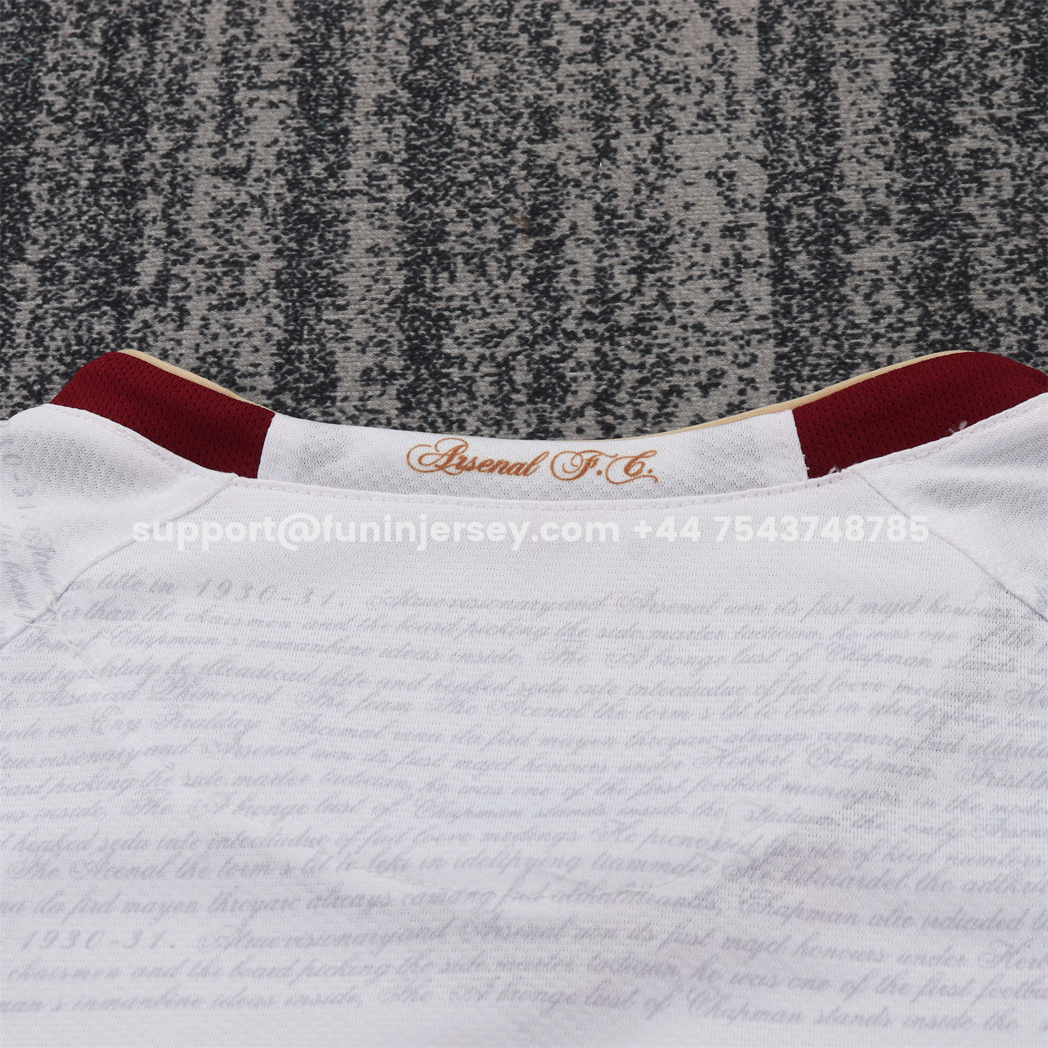 Funinjersey-Retro Arsenal 2007-08 Away Kids Kit