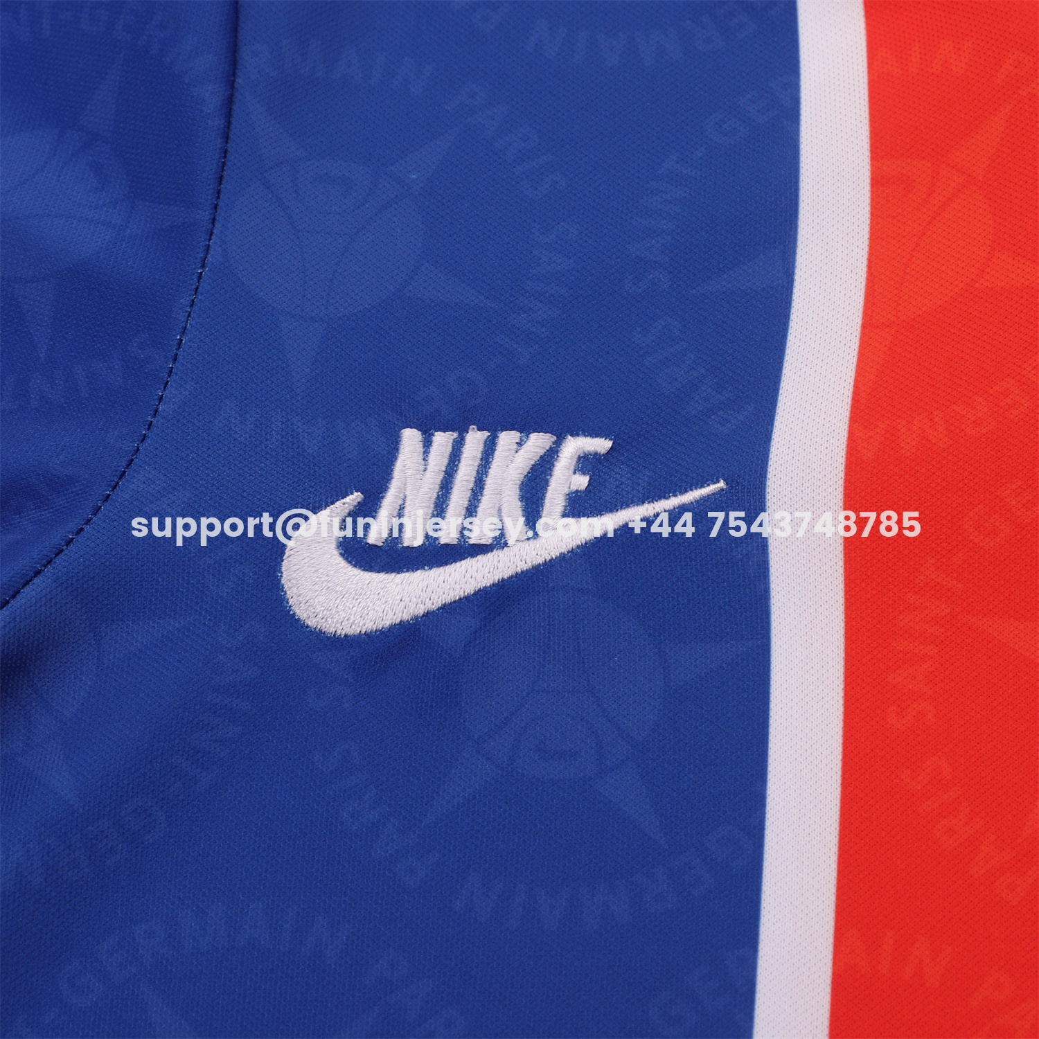 Funinjersey-Retro Paris Saint-Germain PSG 1995-96 Home Kids Kit