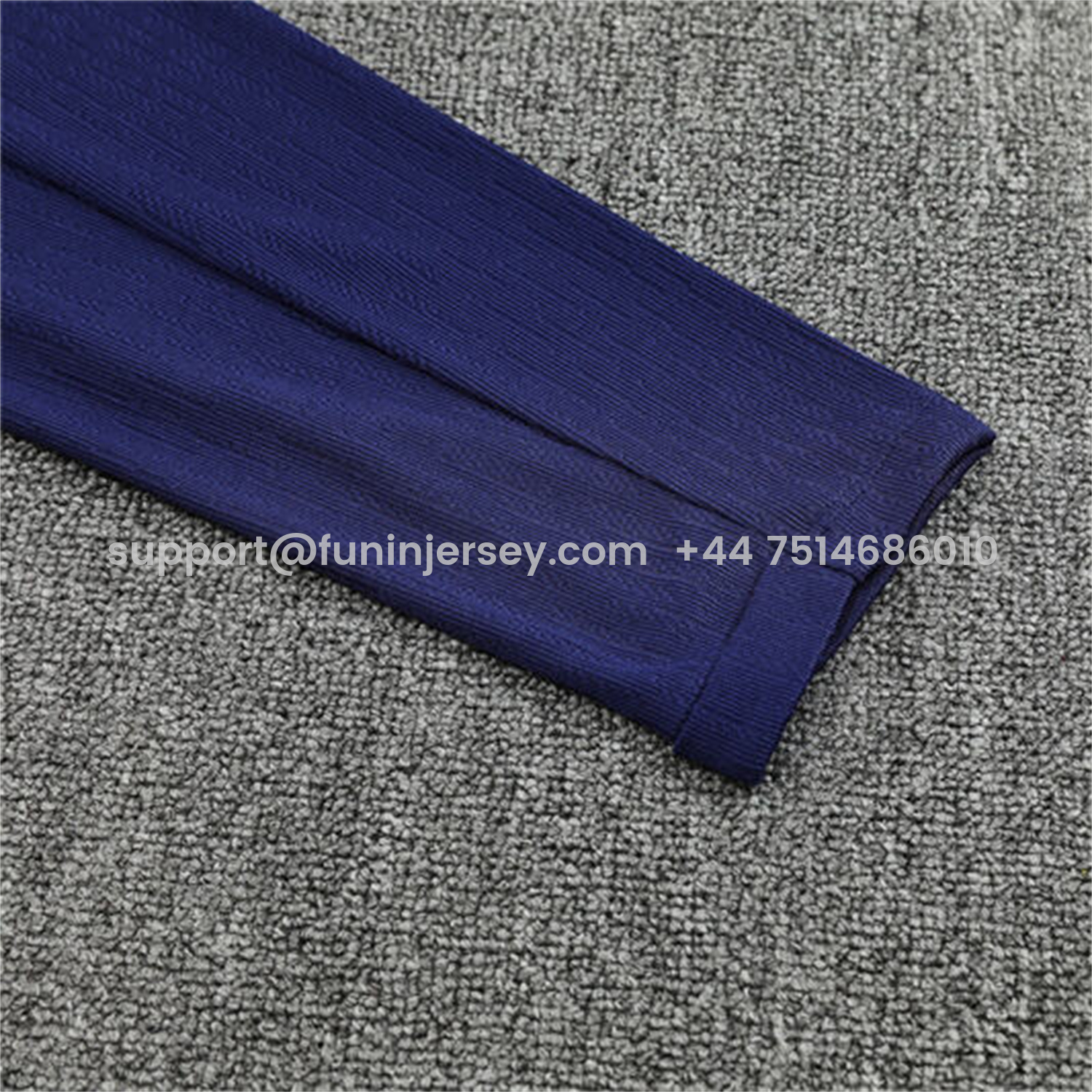 Funinjersey-Barcelona 25-26 Long Sleeve Training Set - Purple Camouflage Top & Blue Pants