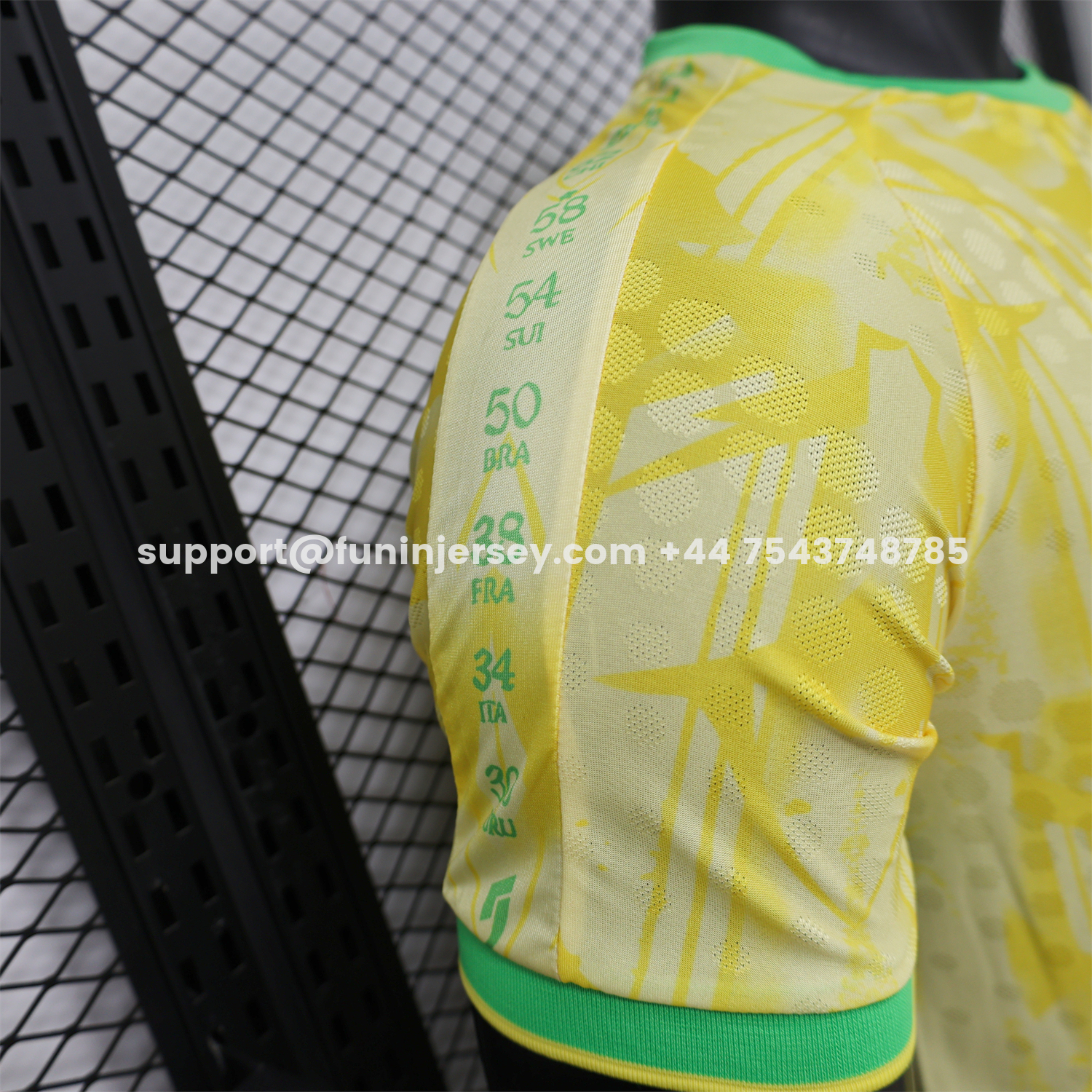 Funinjersey-Brazil 2026 Light Yellow Special Jersey - Player Version