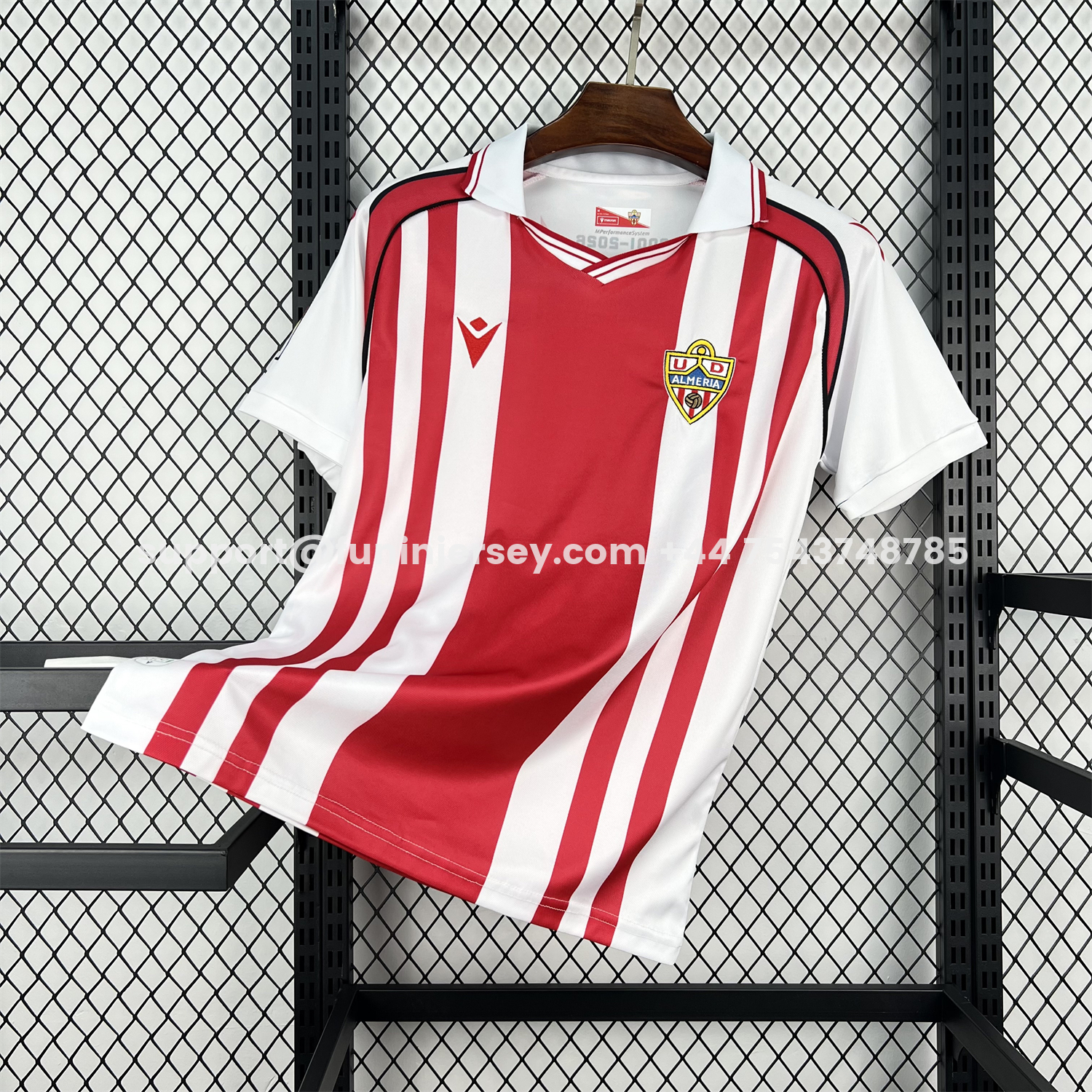 FUN-Funinjersey-U.D. Almería 25-26 Retro Style Jersey - Fans Version