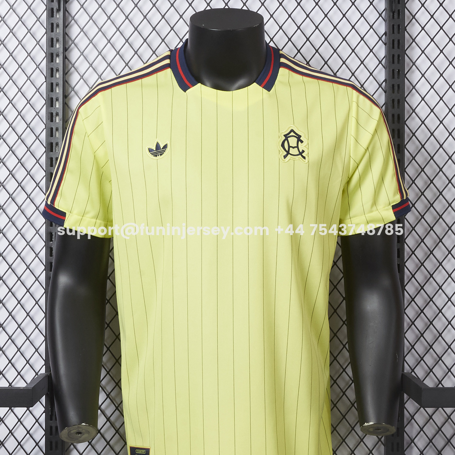 Funinjersey-Club América 25-26 Icon Travel Special Edition Yellow Jersey - Player Version