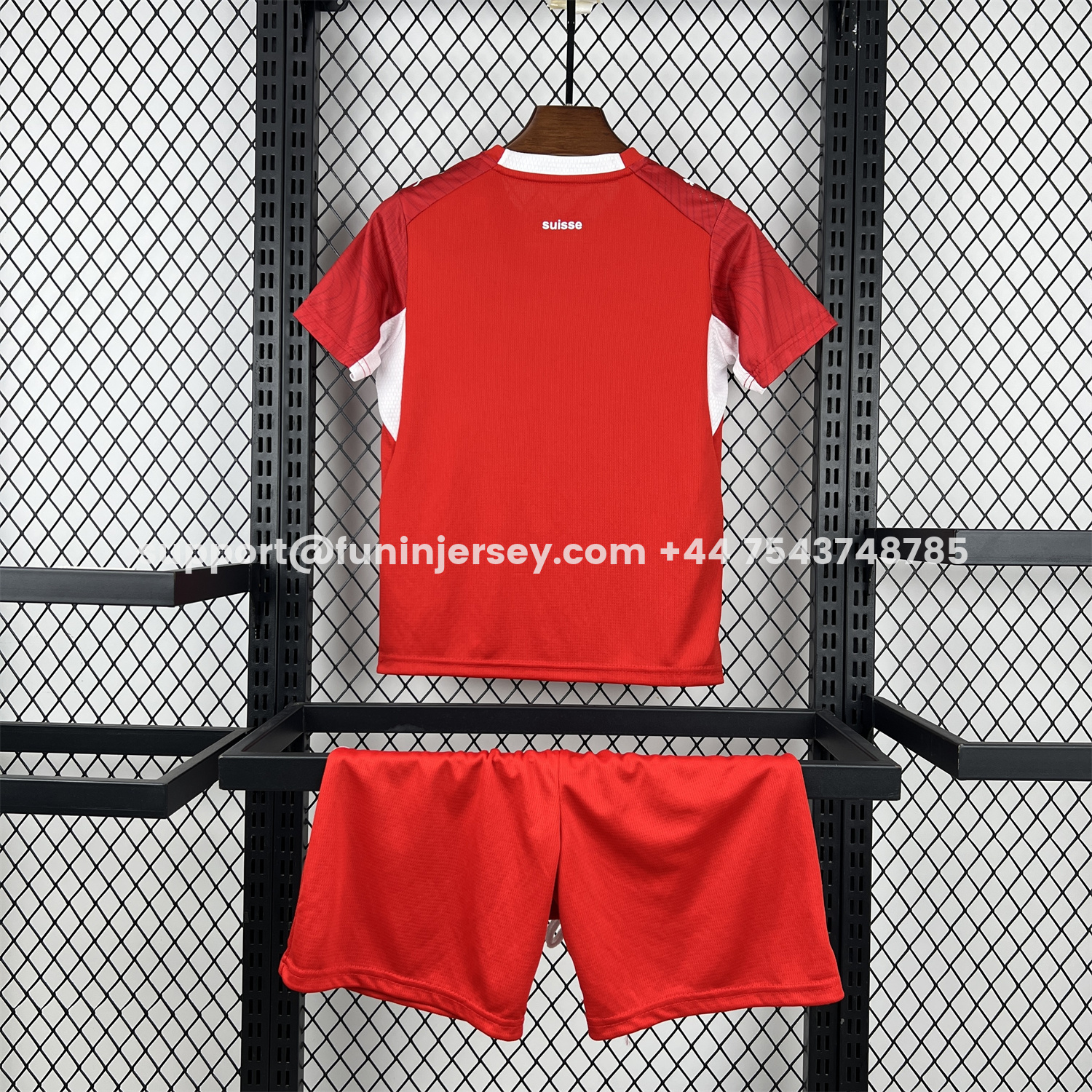 Funinjersey-Switzerland 2026 Home Kids Kit