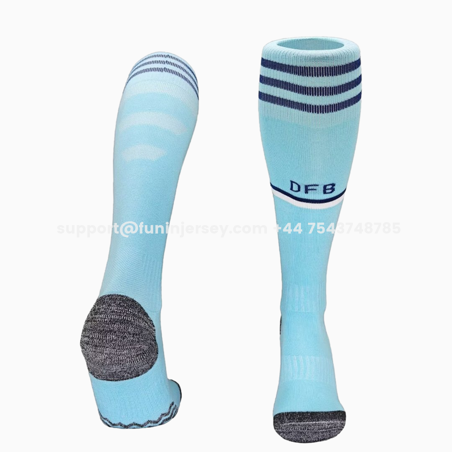 Funinjersey-Germany 2026 Away Socks - Sky Blue
