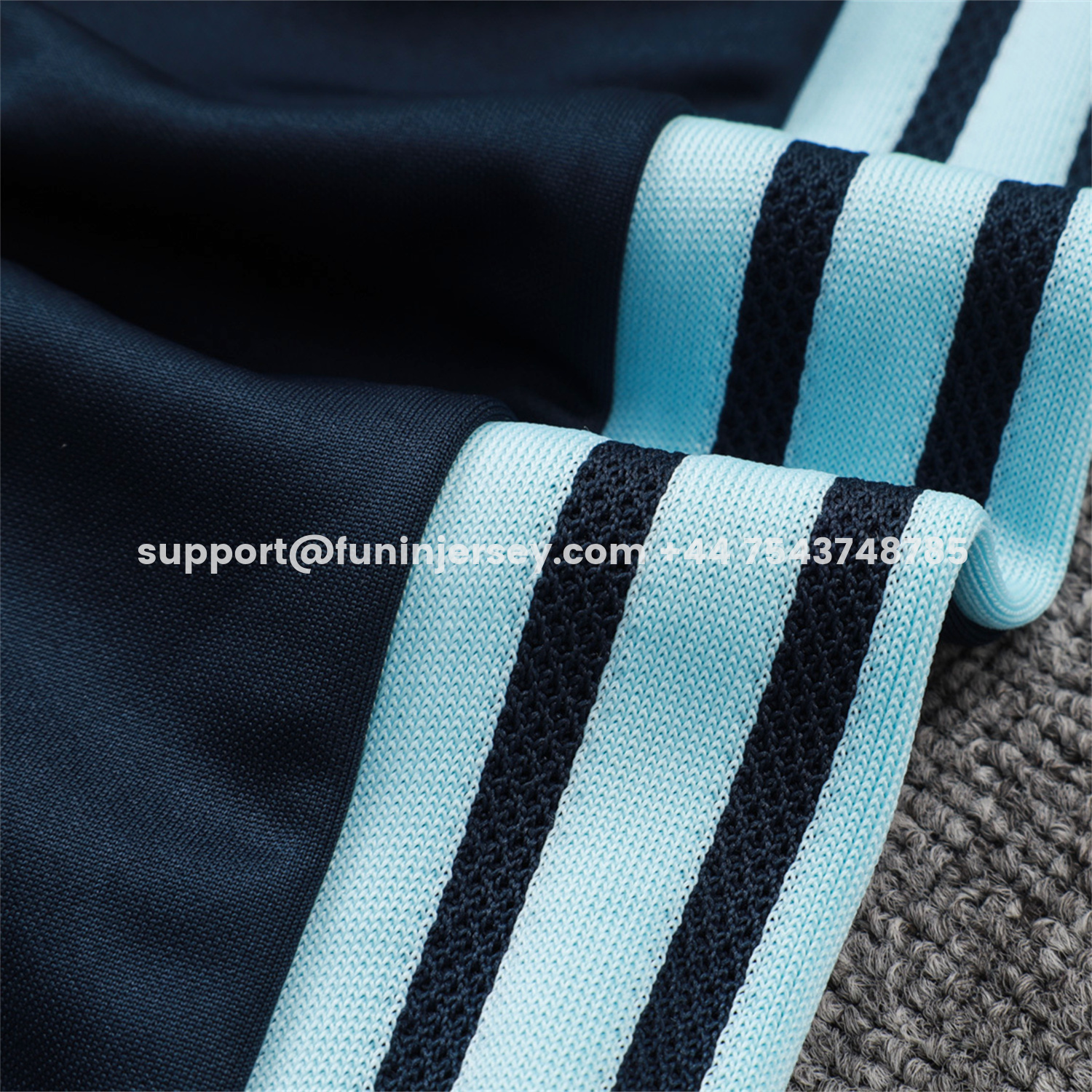 Funinjersey-Argentina 25-26 Windbreaker Training Set - Dark Blue Top and Pants