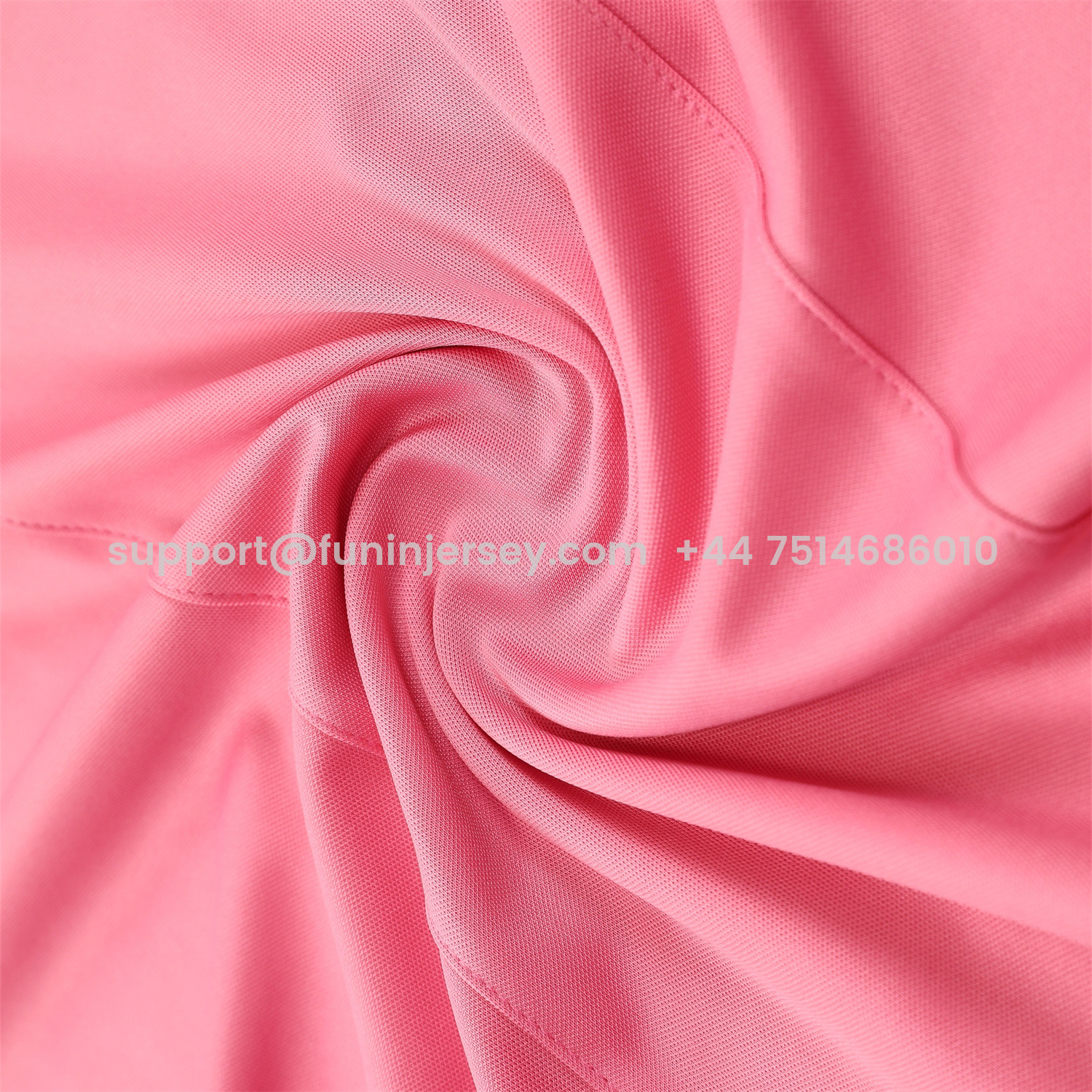 Funinjersey-INT M.A.M 25-26 Short-Sleeve Training Set - Pink Top & Pink Shorts