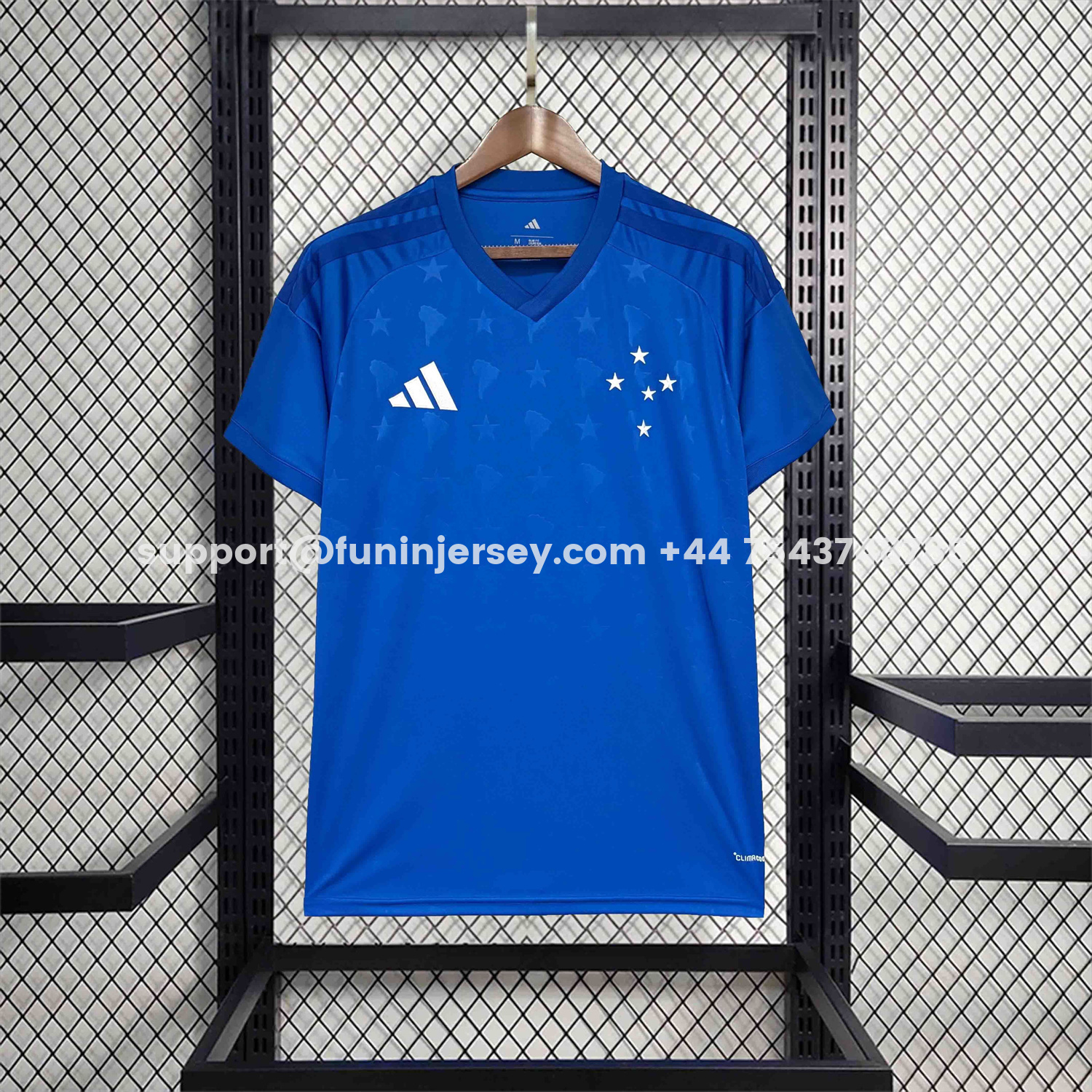 Funinjersey-Cruzeiro 26-27 Home Unsponsored Jersey - Fans Version
