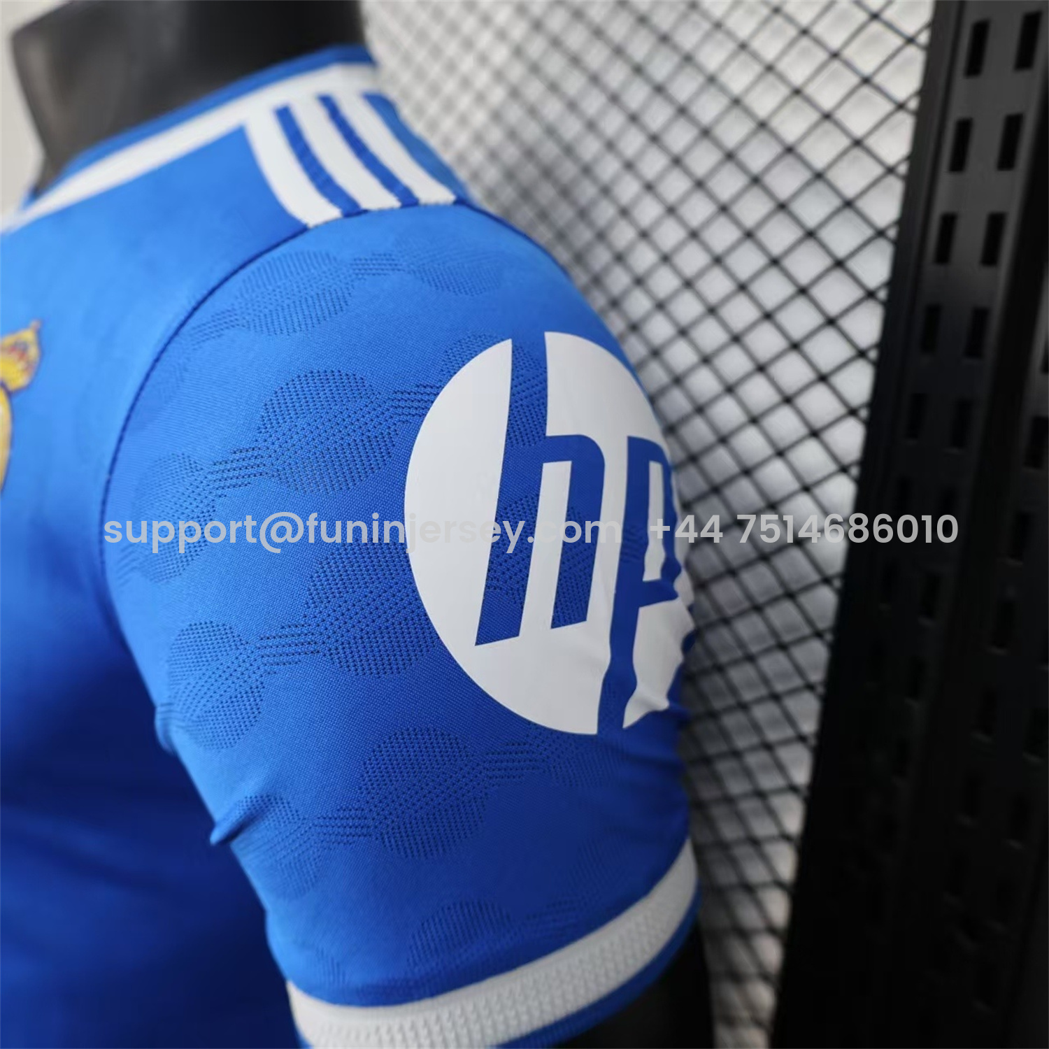 Funinjersey-Real Madrid 25-26 Third Blue Jersey - Player Version