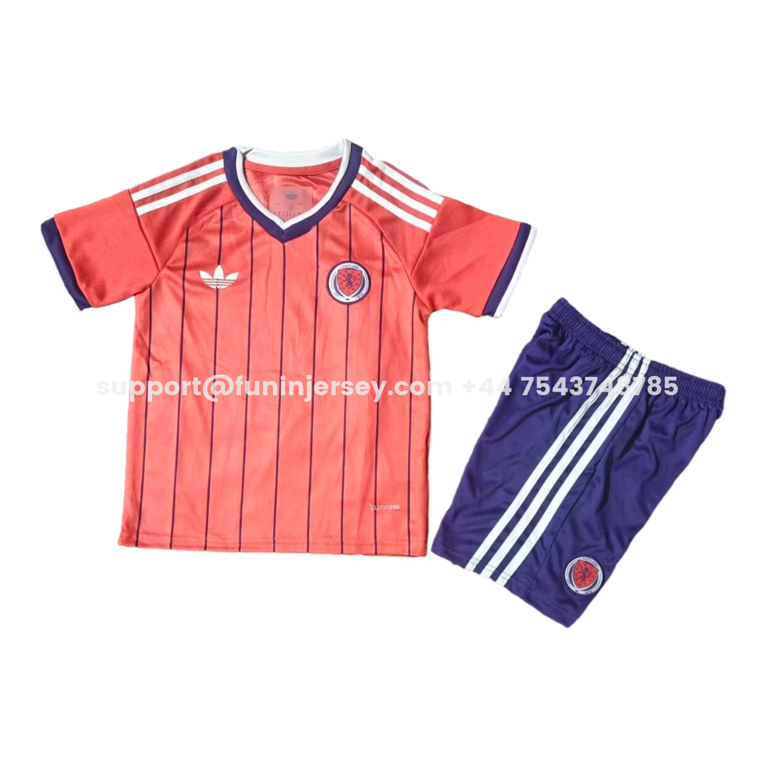Funinjersey-S-c-o.t l.a-n.d 2026 Away Kids Kit