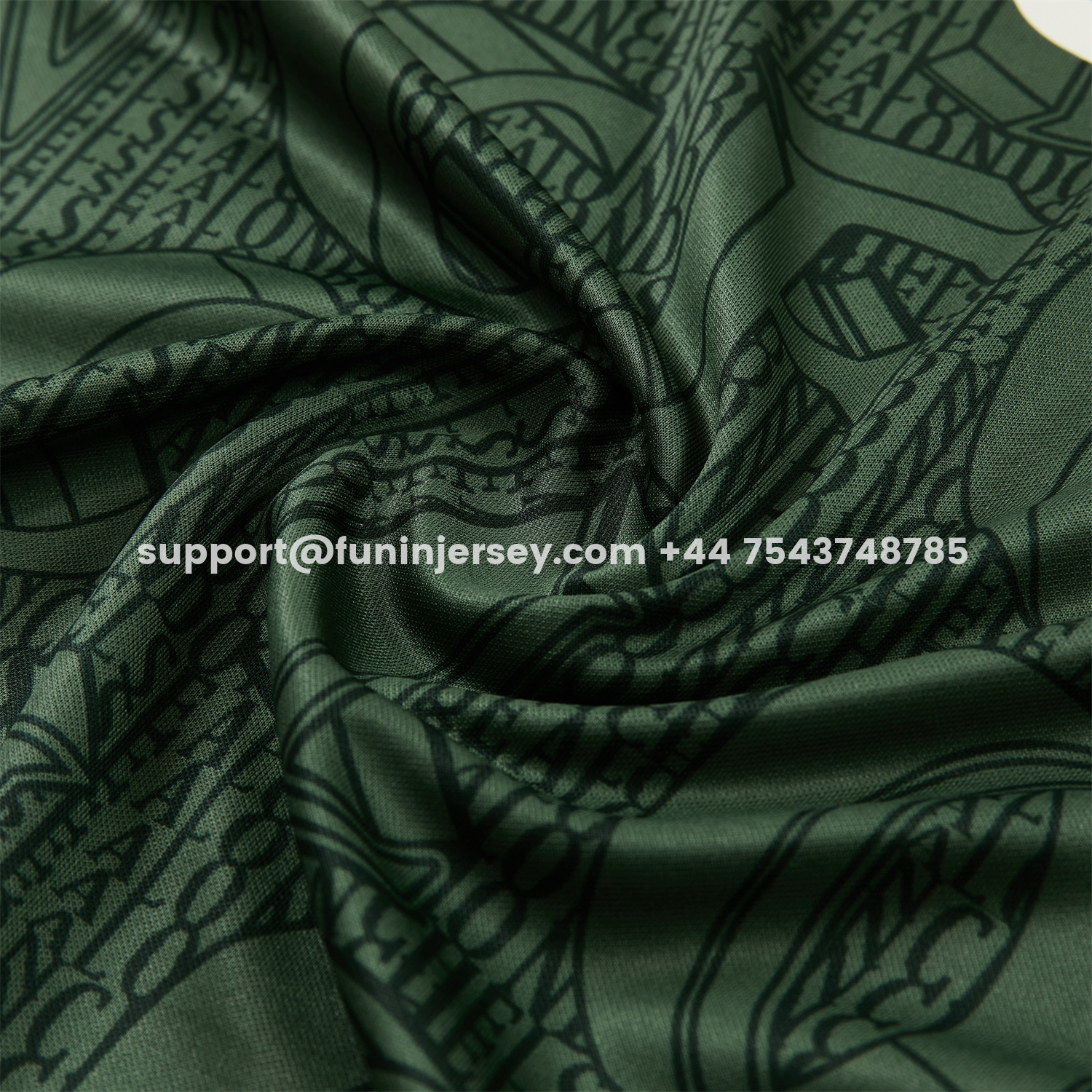 Funinjersey-C.H.E.L.S.E.A 25-26 Vest Training Set - Dark Green Top & Dark Green Pants