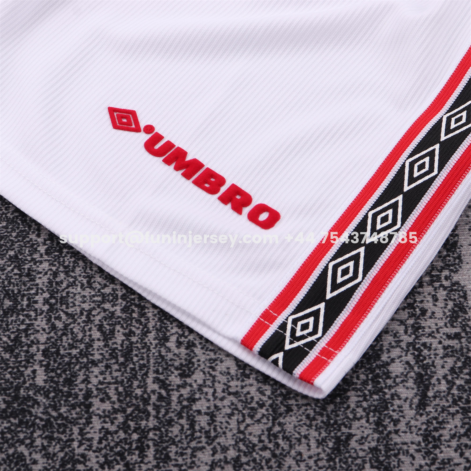 Funinjersey-Retro Manchester United 1998-99 White Special Kids Kit