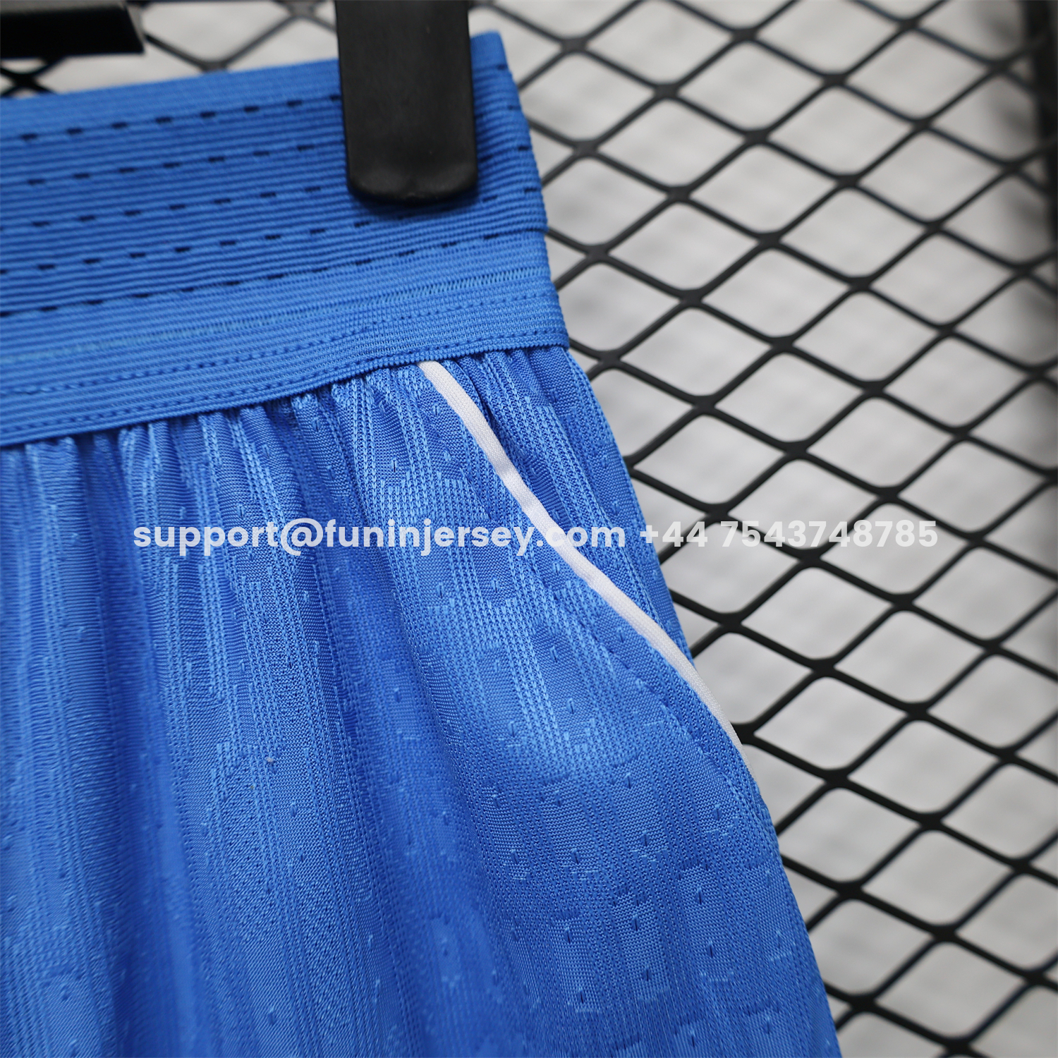 Funinjersey-Brazil 2026 Home Blue Shorts - Player Version