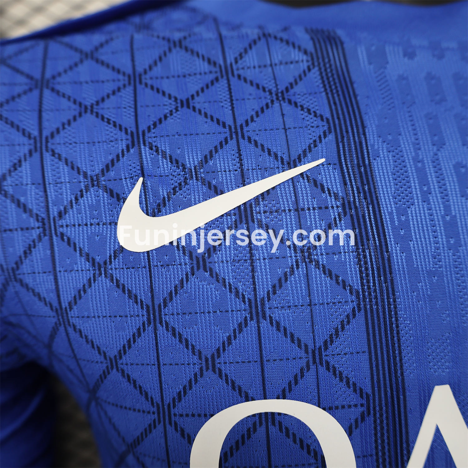 Funinjersey-Paris Saint-Germain PSG 25-26 Blue Pre-Match Training Jersey - Player Version