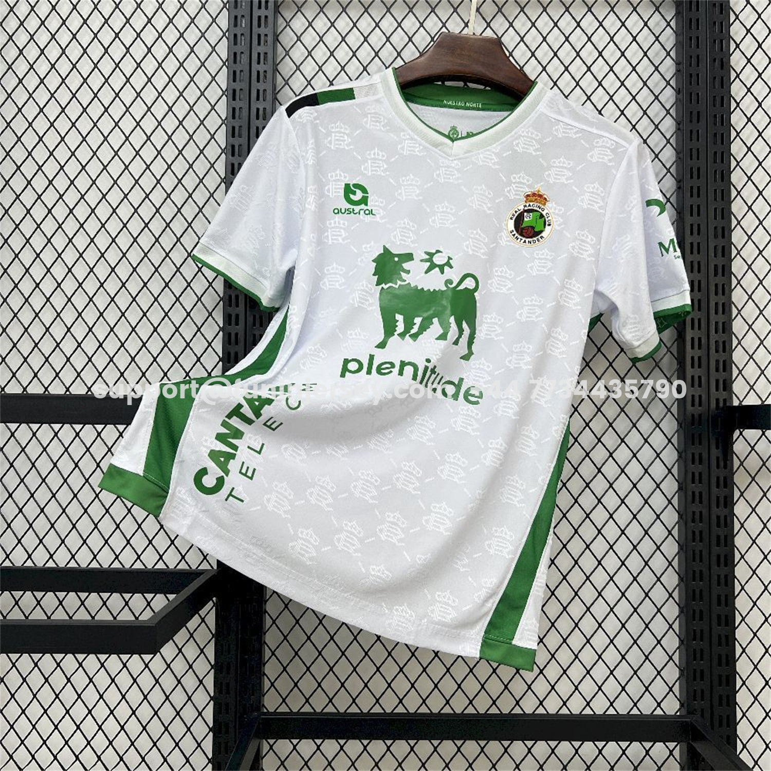 Funinjersey-Racing de Santander 25-26 Home Jersey - Fans Version