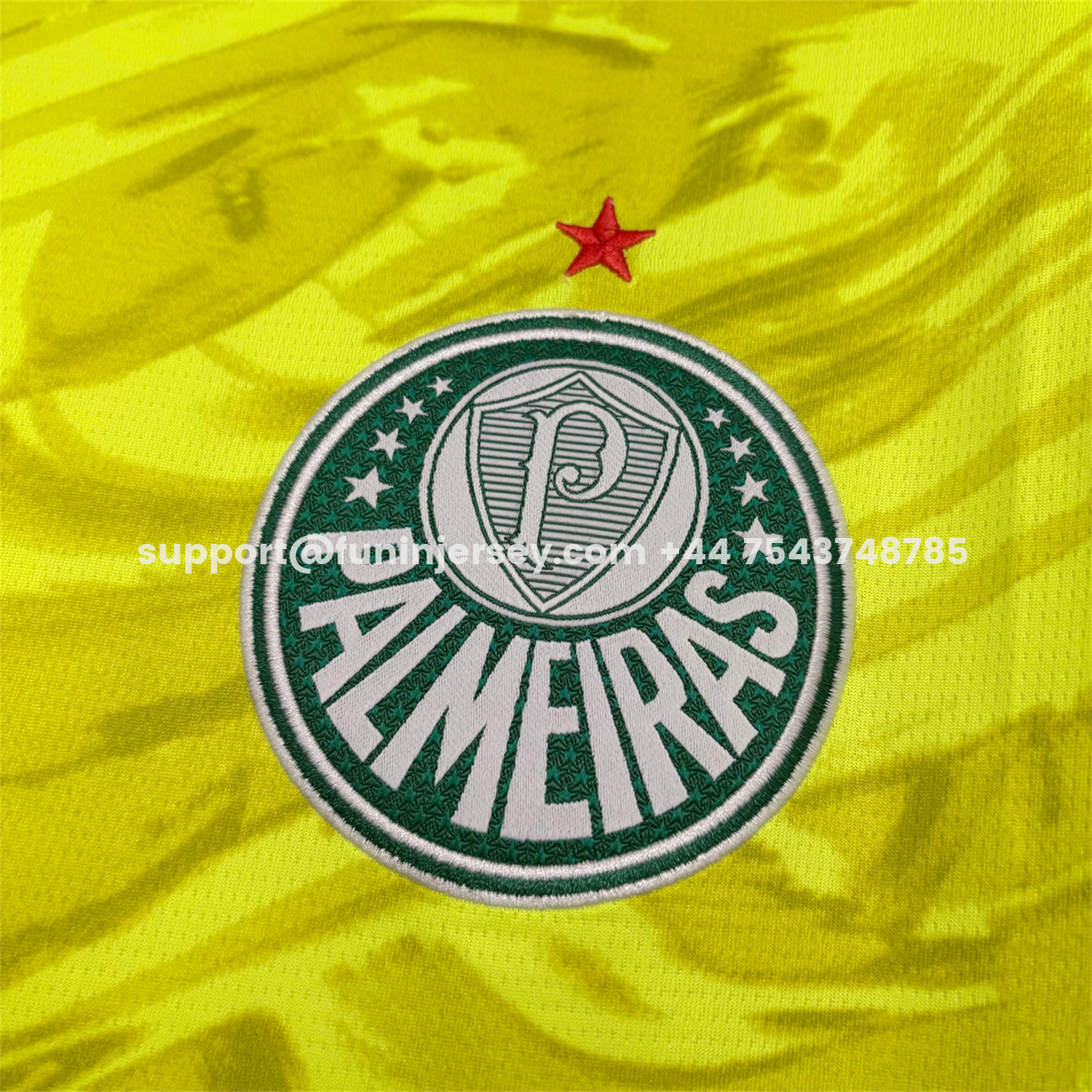 Funinjersey-Palmeiras 26-27 Yellow Goalkeeper Jersey - Fans Version