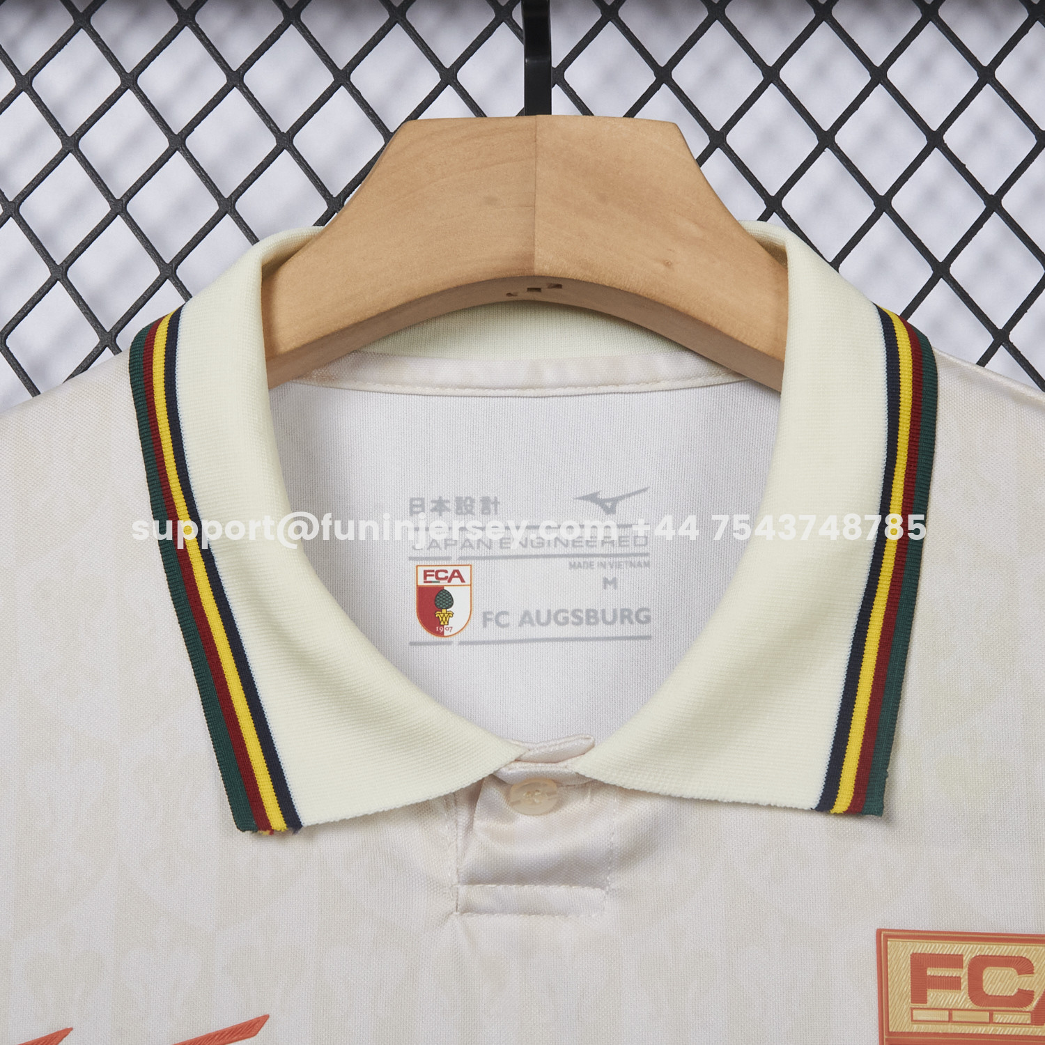 Funinjersey-Augsburg 25-26 Pale Yellow Special Jersey - Fans Version