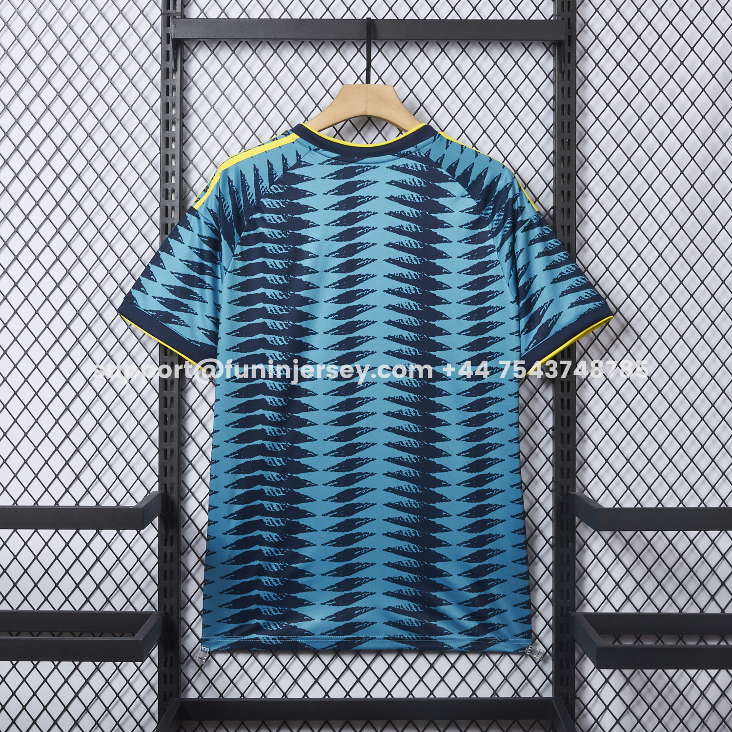 Funinjersey-Colombia 2026 Away Blue Jersey - Fans Version