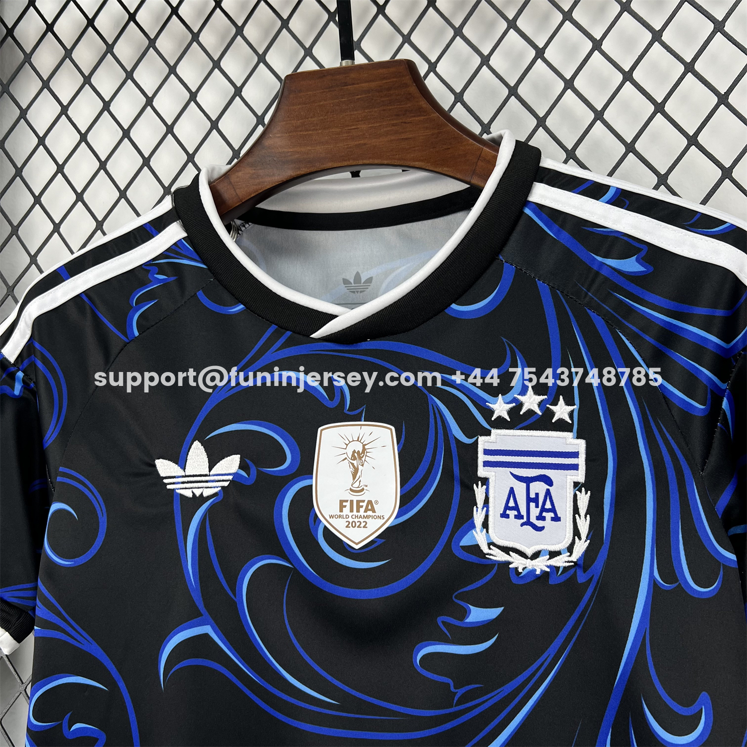 Funinjersey-Argentina 2026 Away Kids Kit