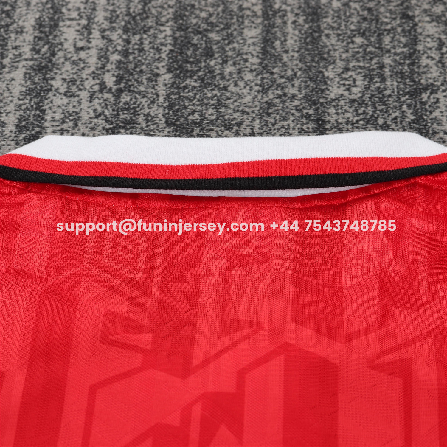 Funinjersey-Retro Manchester United 92-94 Home Kids Kit