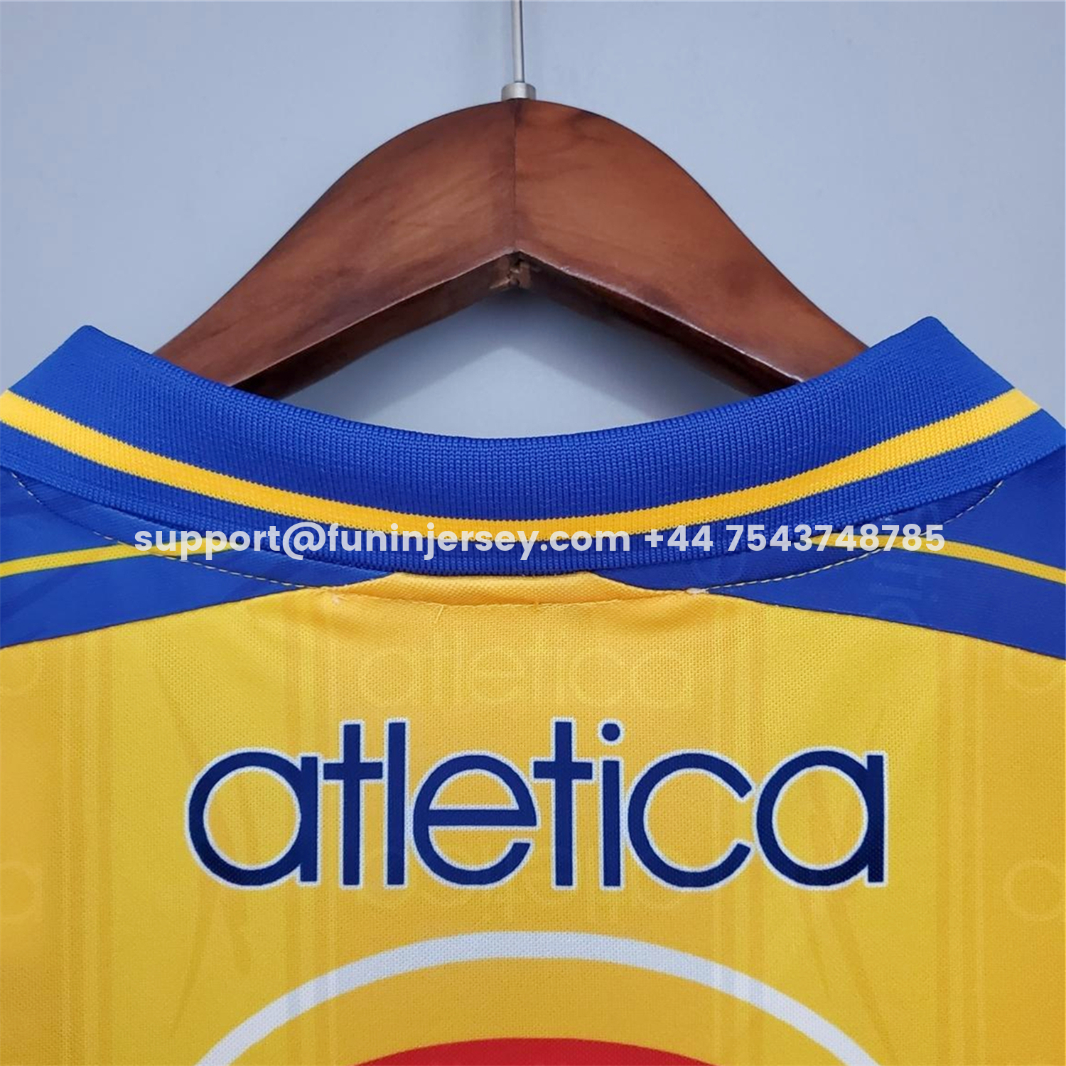 Funinjersey-Retro Tigres UANL 1999-00 Home Jersey