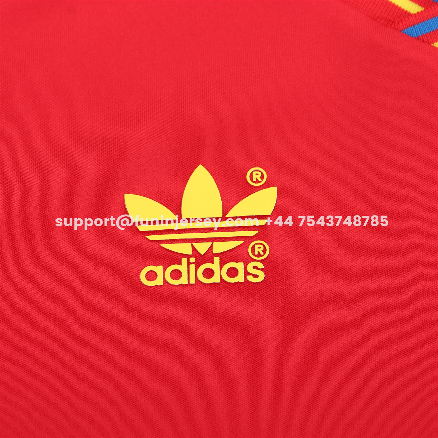 Funinjersey-Retro Colombia 1990 Away Kids Kit