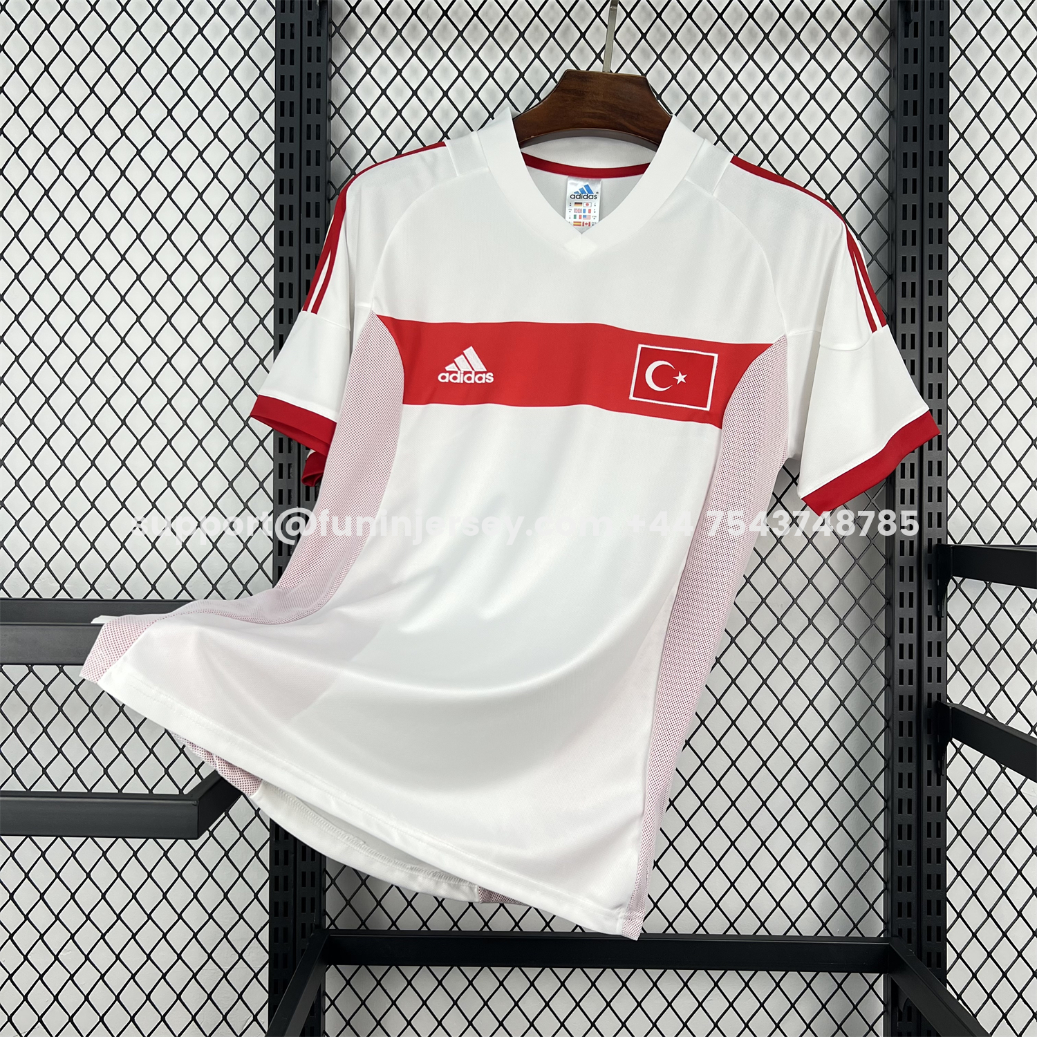 FUN-Funinjersey-Retro Turkey 2002 Away Jersey - Fans Version