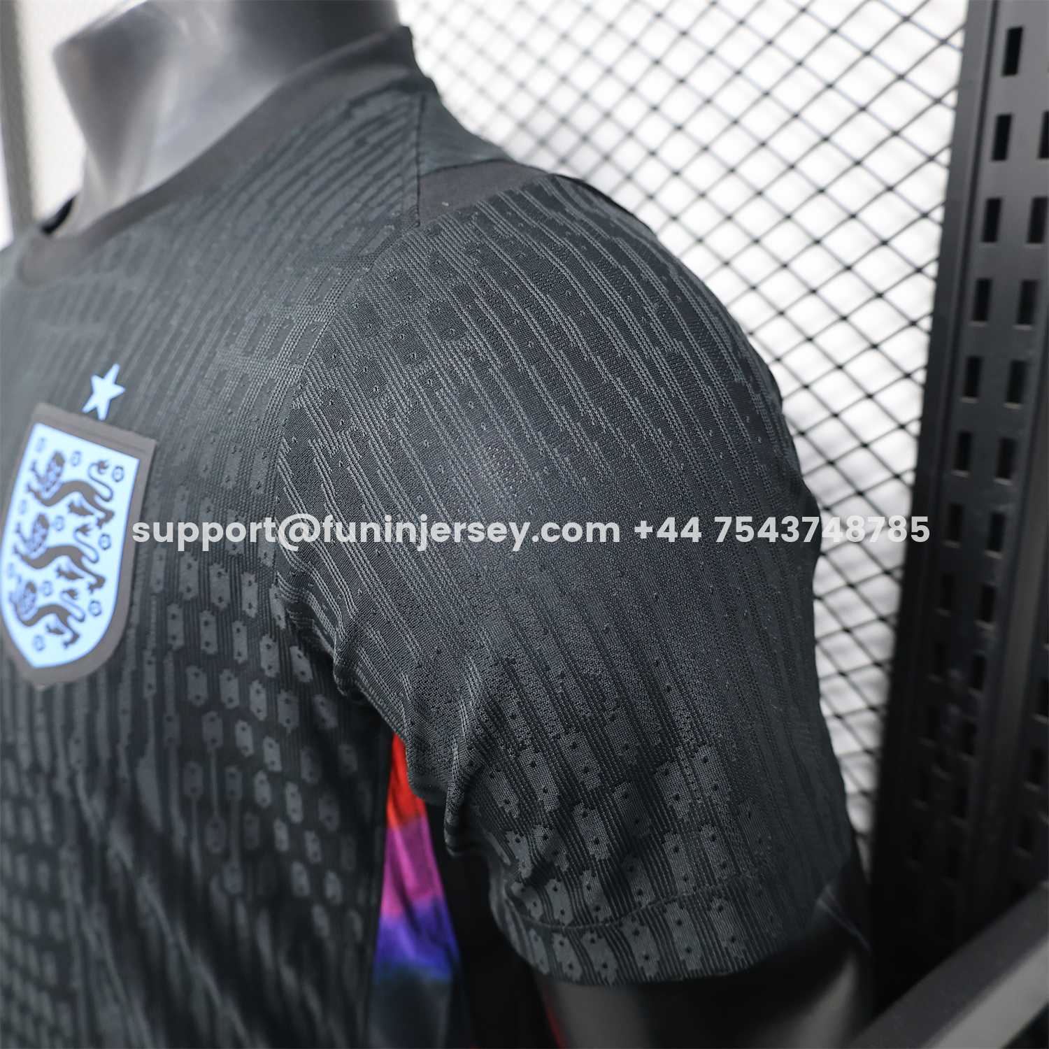 Funinjersey-England 2025 Women's Team Away Jersey - Men's Player Version