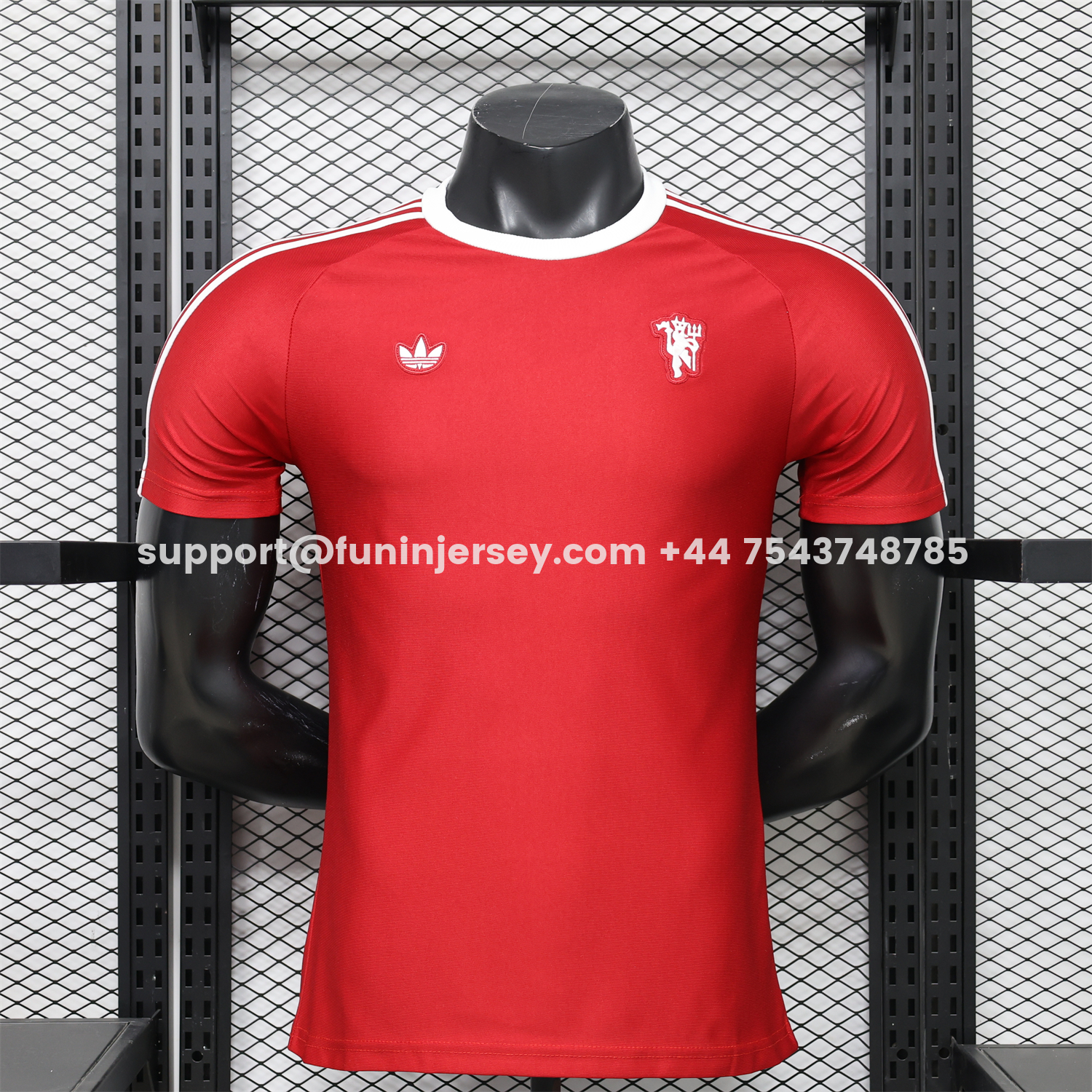 Funinjersey-Manchester United 26-27 Red Casual Jersey - Player Version