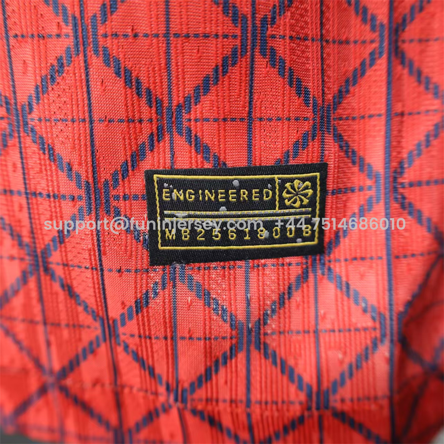 Funinjersey-Paris Saint-Germain PSG 25-26 Red Pre-Match Training Jersey - Player Version