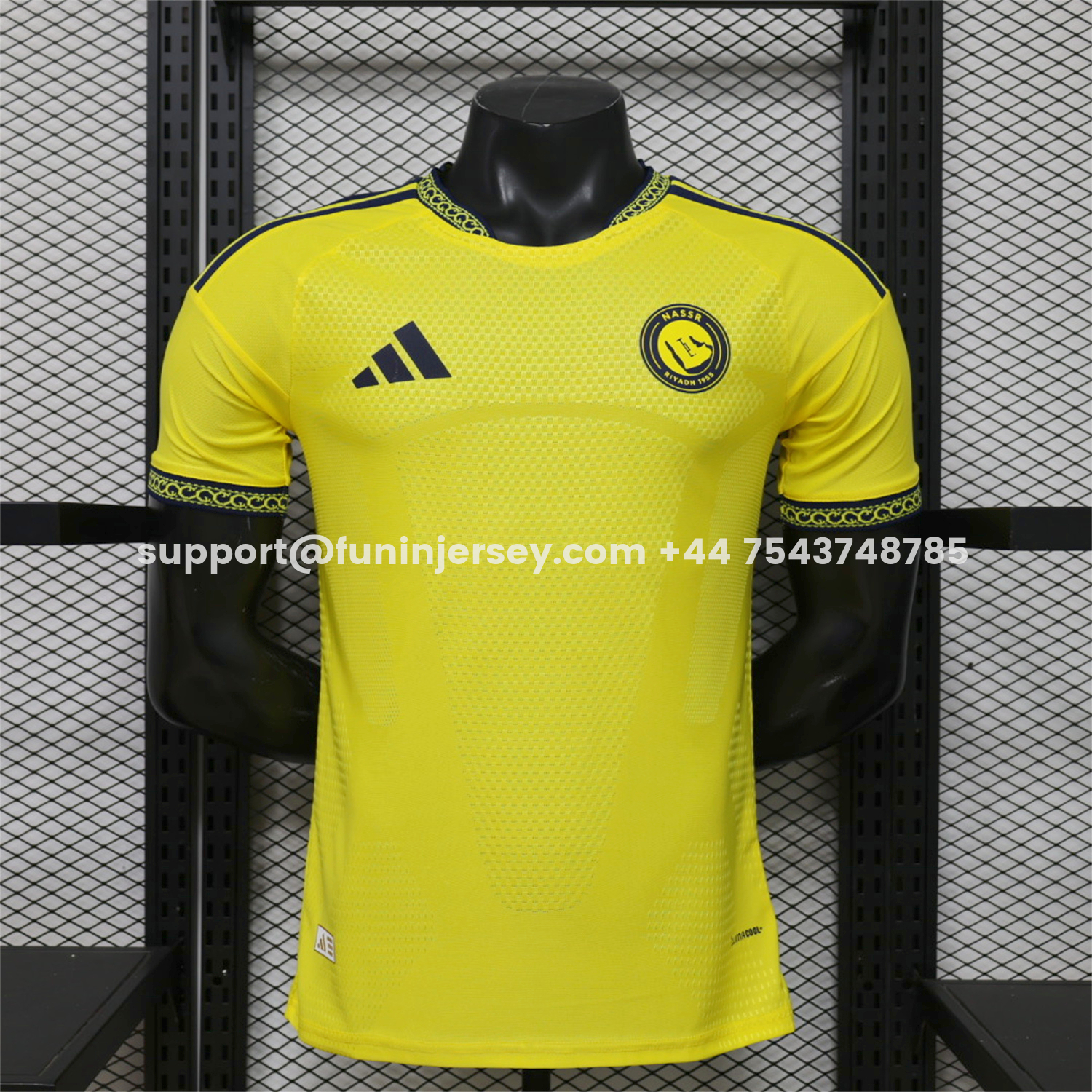 Funinjersey-Al Nassr Riyadh Victory 26-27 Home Jersey - Player Version