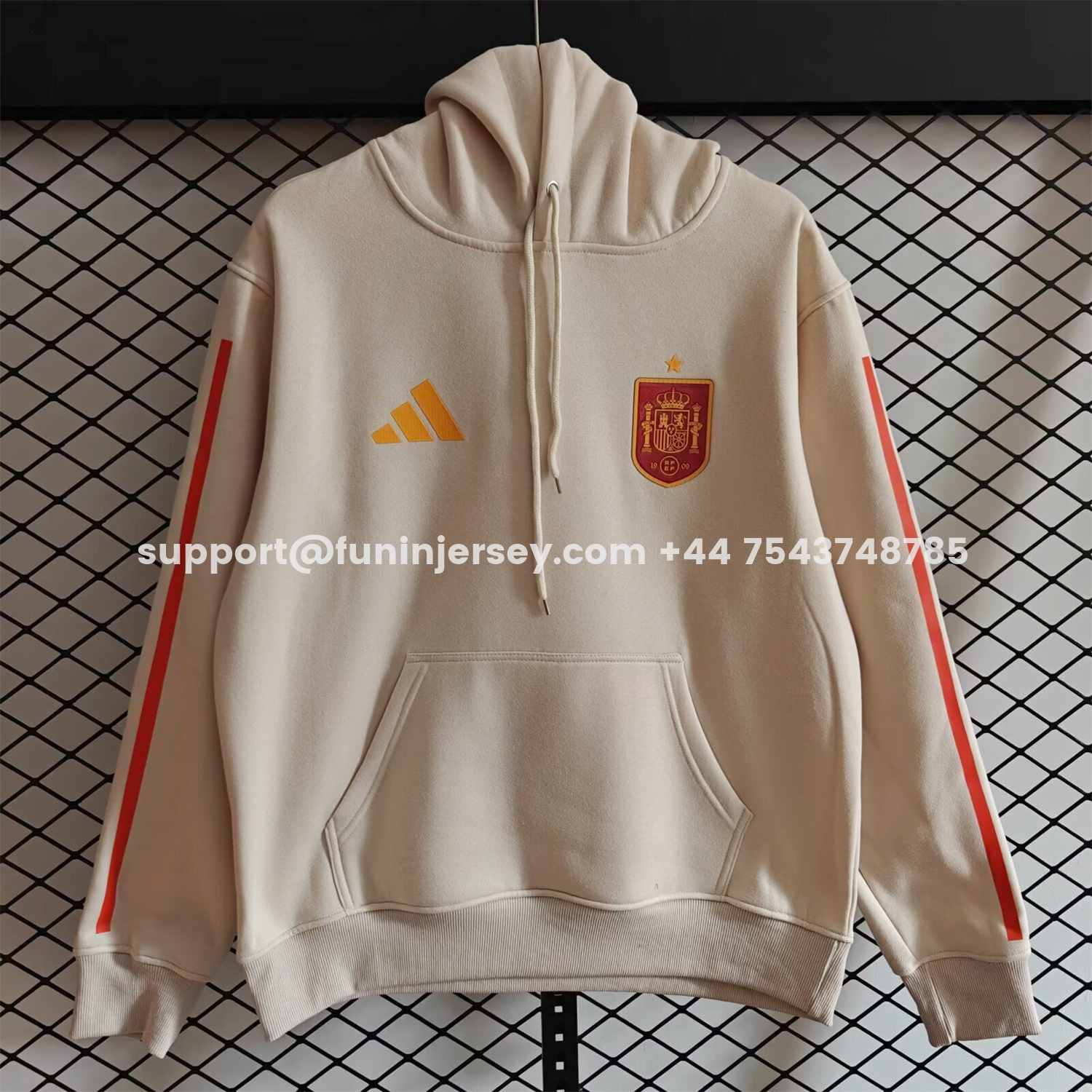 Funinjersey-Spain 2026 Home Unisex Pullover Hoodie