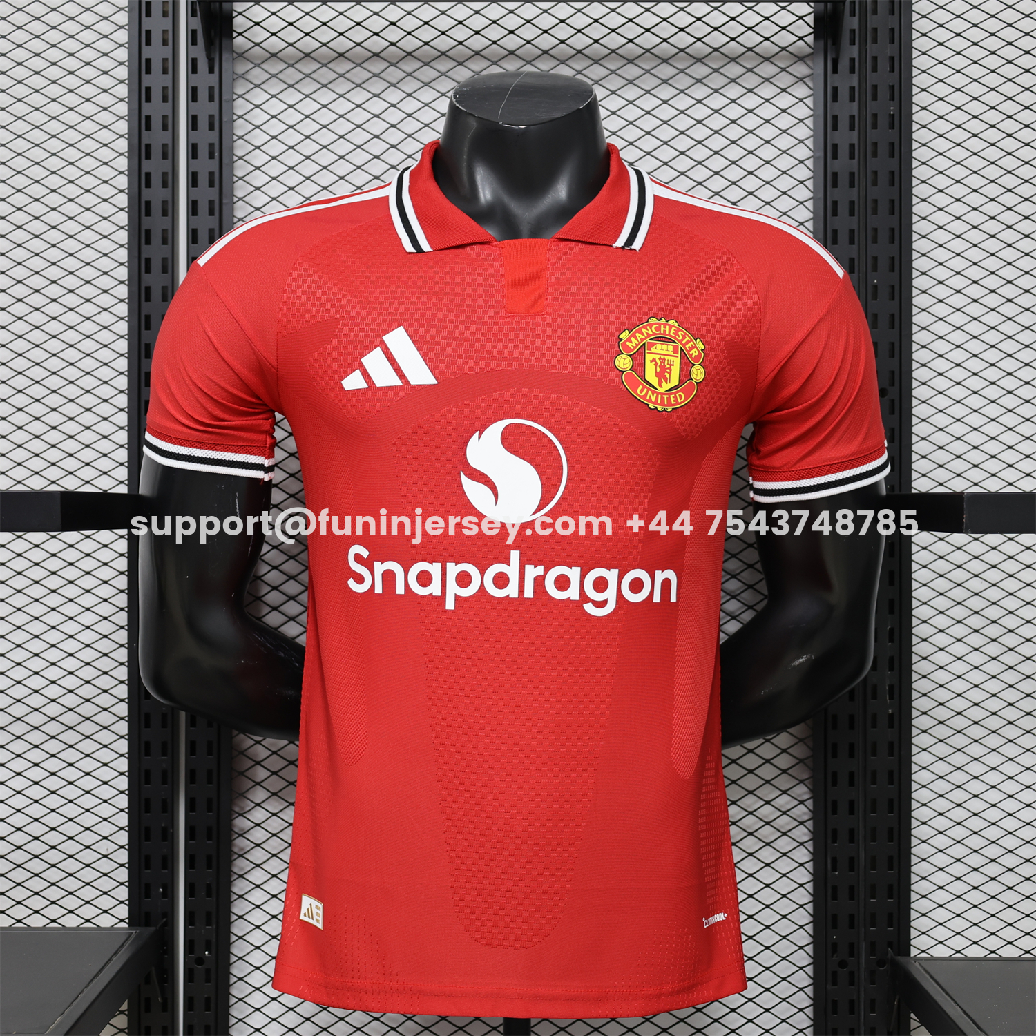 Funinjersey-Manchester United 26-27 Home Red Jersey - Player Version