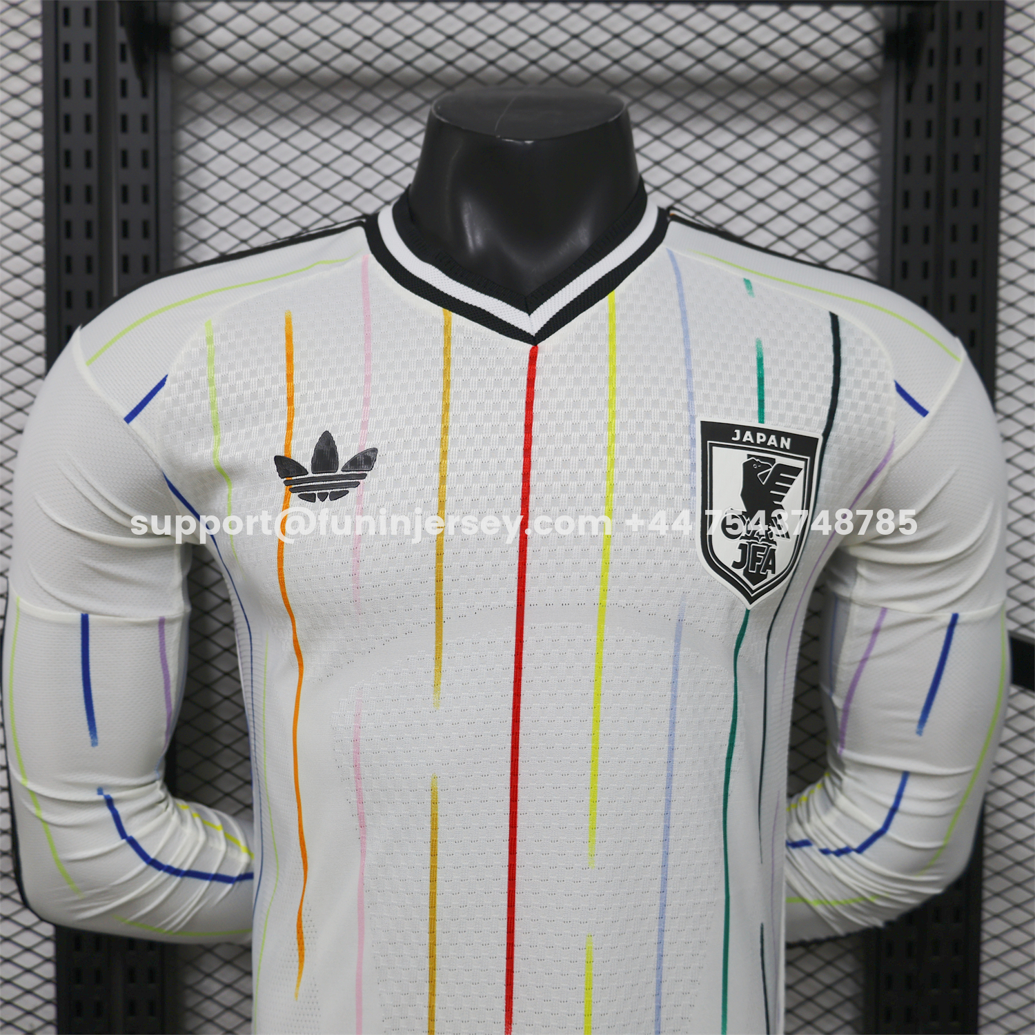 Funinjersey-Japan 2026 Away Long Sleeves Jersey - Player Version