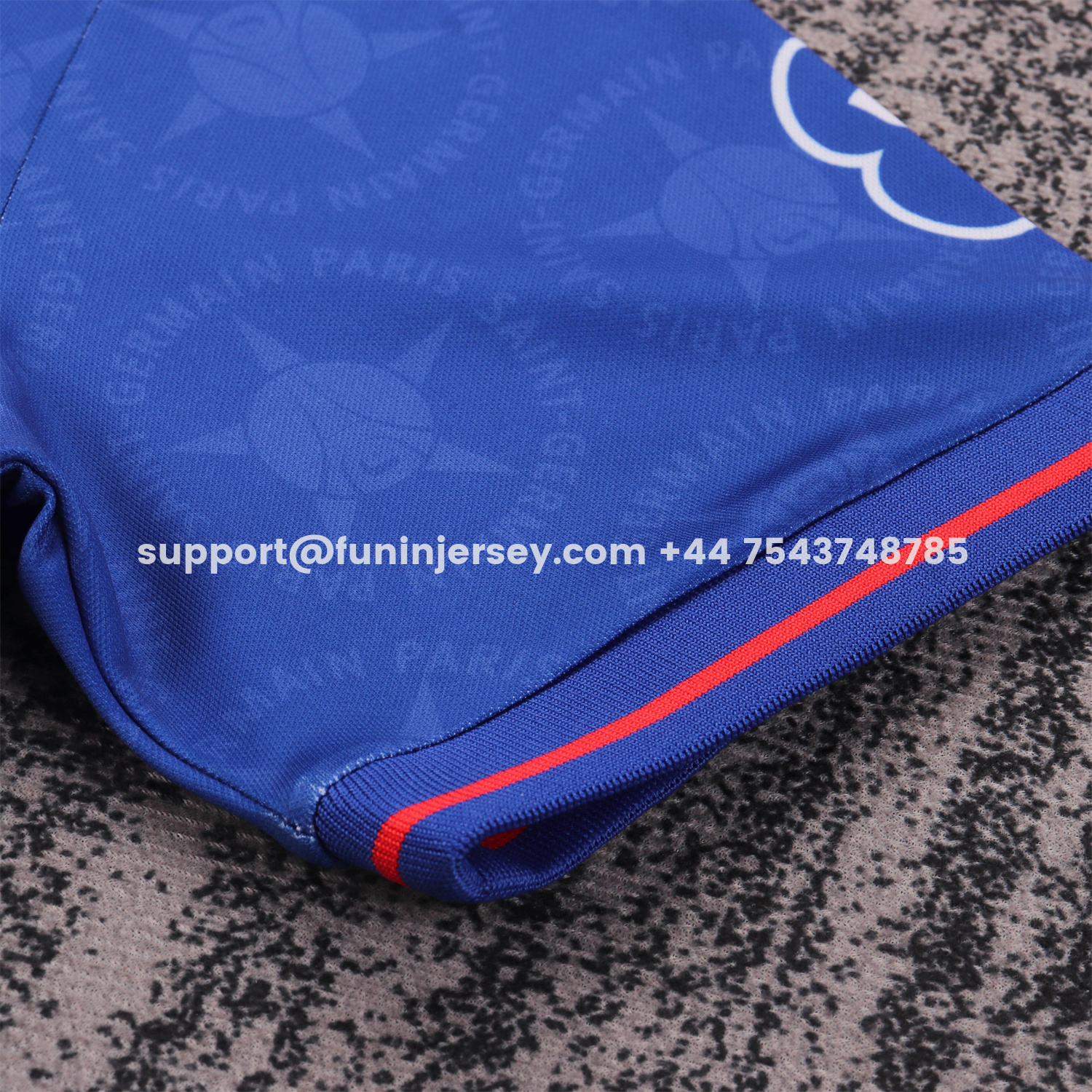 Funinjersey-Retro Paris Saint-Germain PSG 1995-96 Home Kids Kit